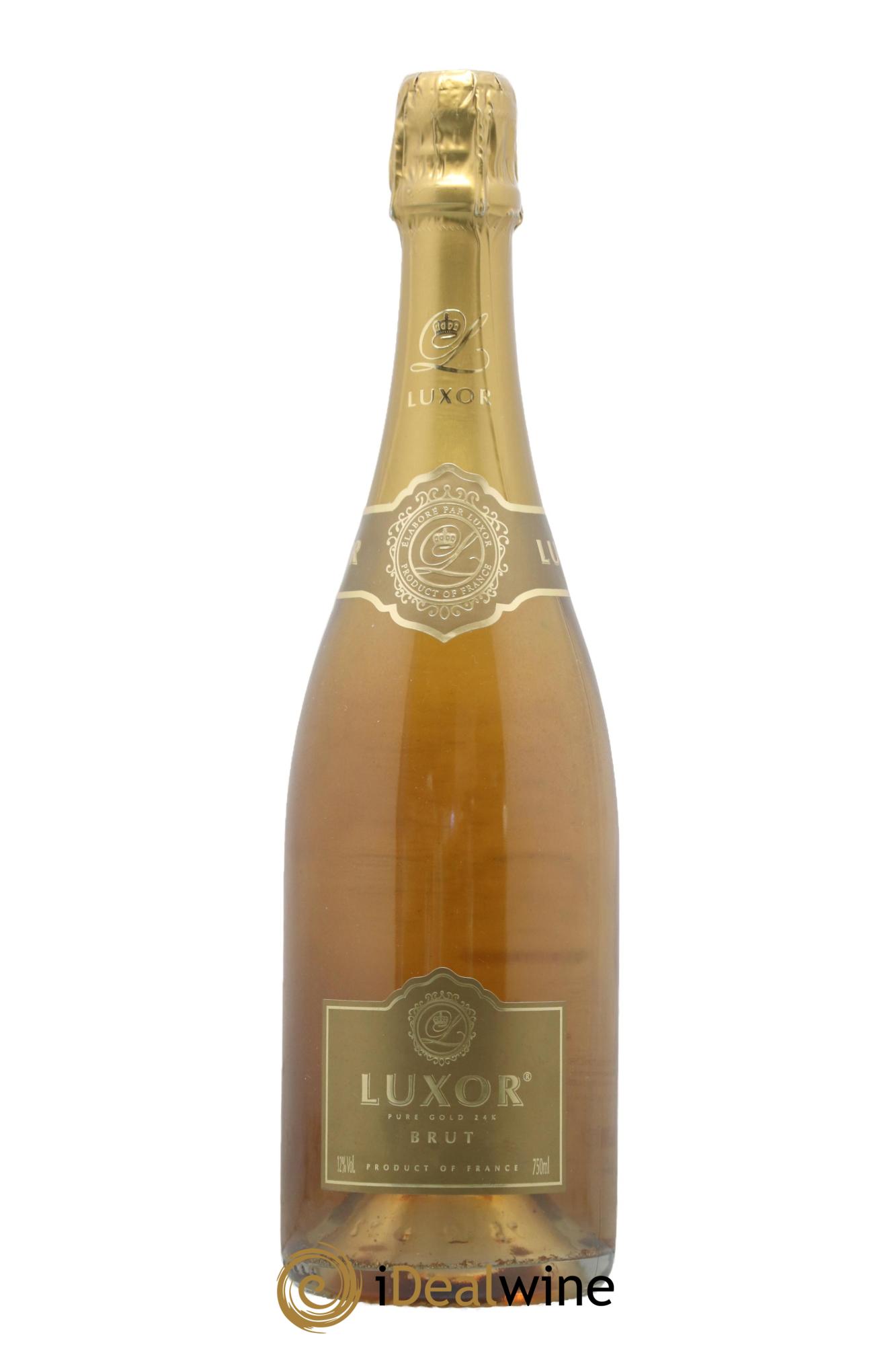 Champagne Pur Gold 24K Luxor - Lotto di 1 bottiglia - 1