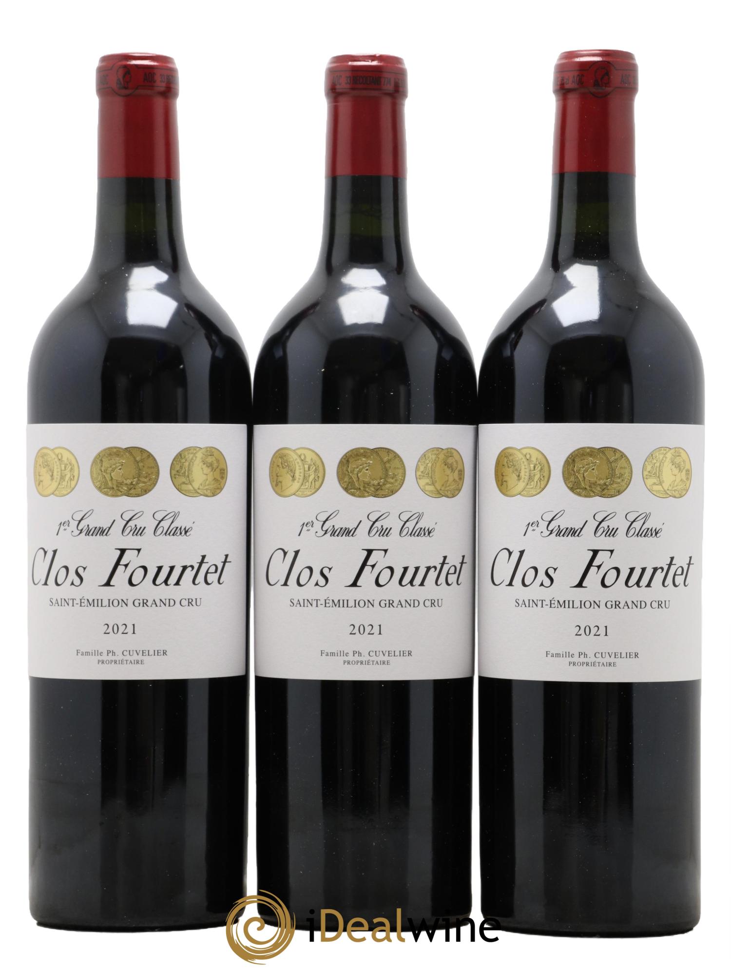 Clos Fourtet 1er Grand Cru Classé B 2021 - Lot de 6 bouteilles - 2