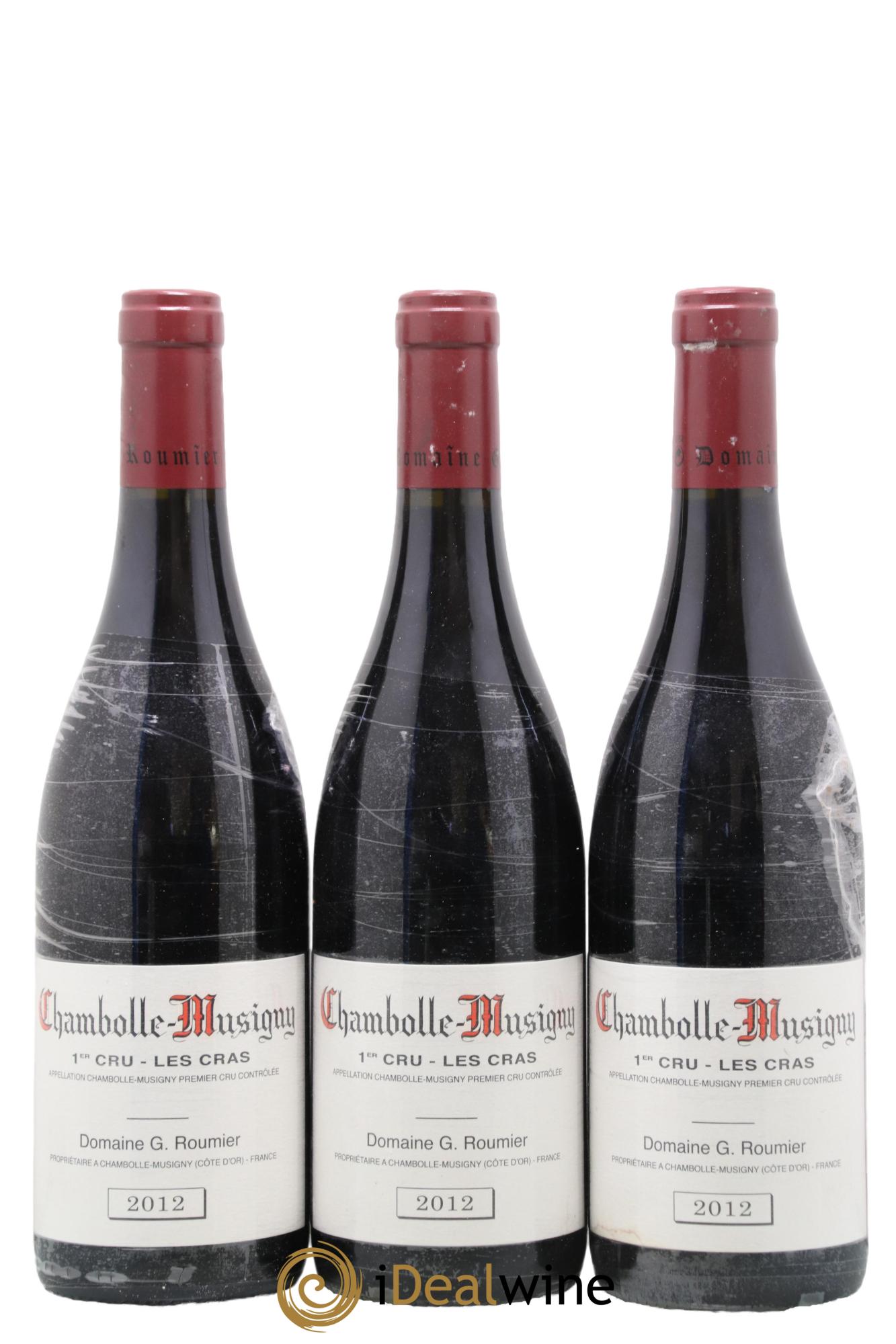 Chambolle-Musigny 1er Cru Les Cras Georges Roumier (Domaine) 2012 - Lot de 3 bouteilles - 0