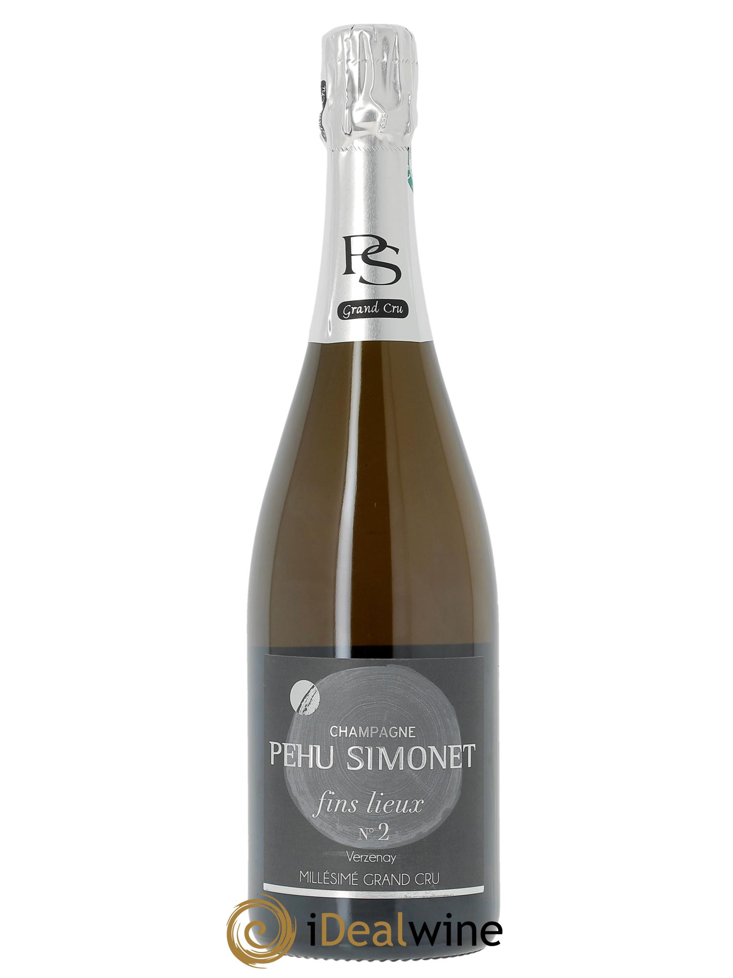 Fins Lieux n°2 Les Crayères Grand Cru Extra-Brut Pehu Simonet  2015 - Lotto di 1 bottiglia - 0