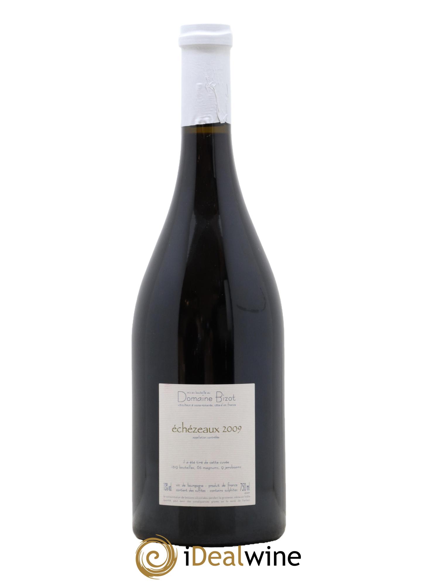 Echezeaux Grand Cru Bizot (Domaine) 2009 - Lot de 1 bouteille - 1