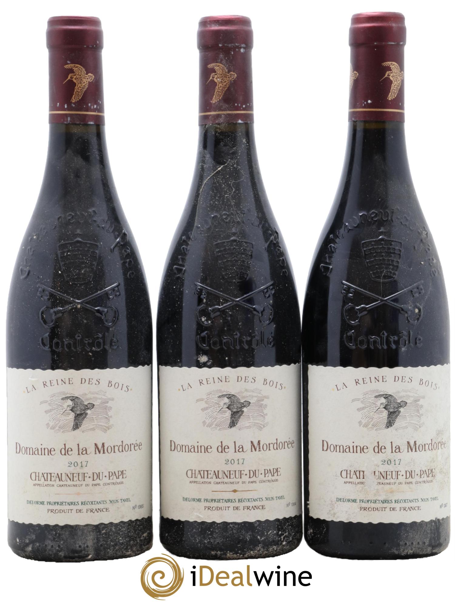 Châteauneuf-du-Pape  Cuvée de la Reine des Bois La Mordorée (Domaine de) 2017 - Lot de 3 bouteilles - 0