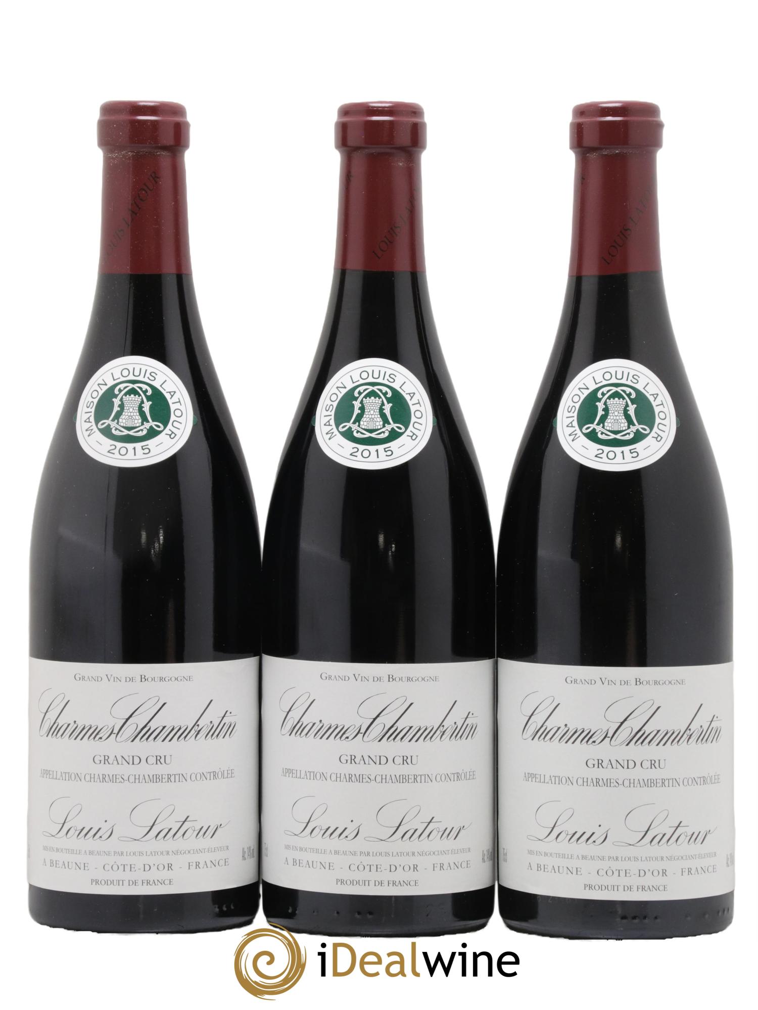 Charmes-Chambertin Grand Cru Louis Latour 2015 - Lot of 6 bottles - 2