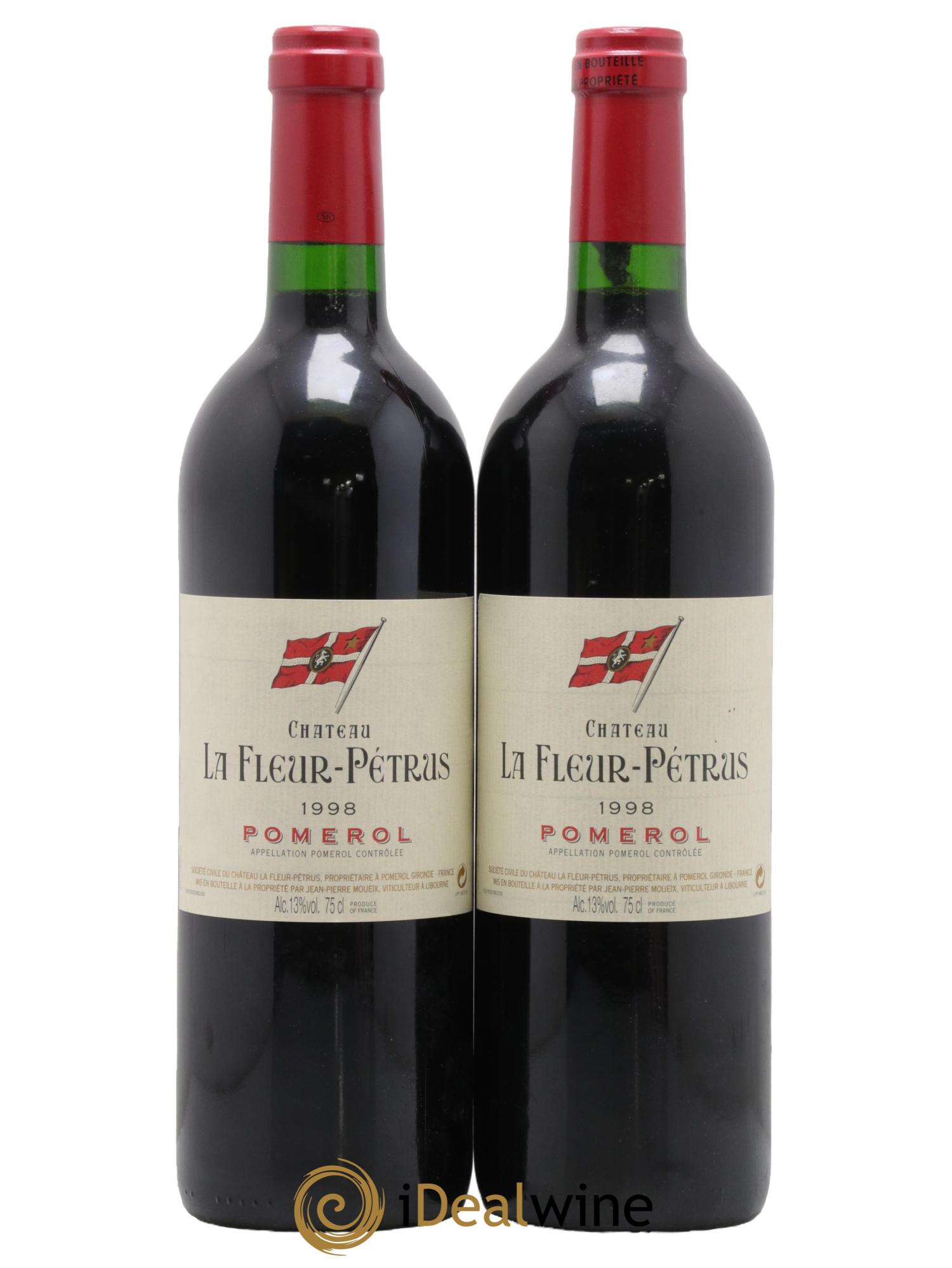 Château la Fleur Petrus 1998 - Lotto di 2 bottiglie - 0