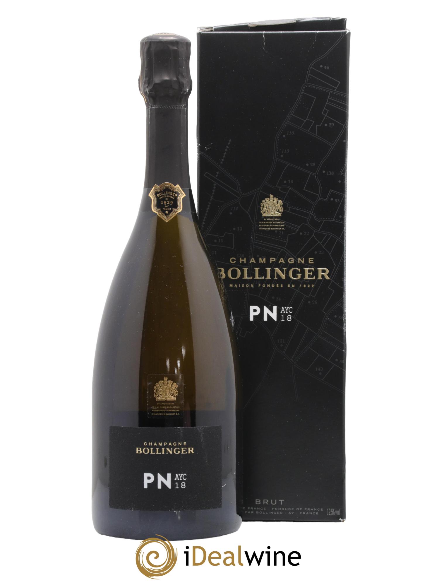 Champagne Bollinger PN AYC 18 (Blanc effervescent)
