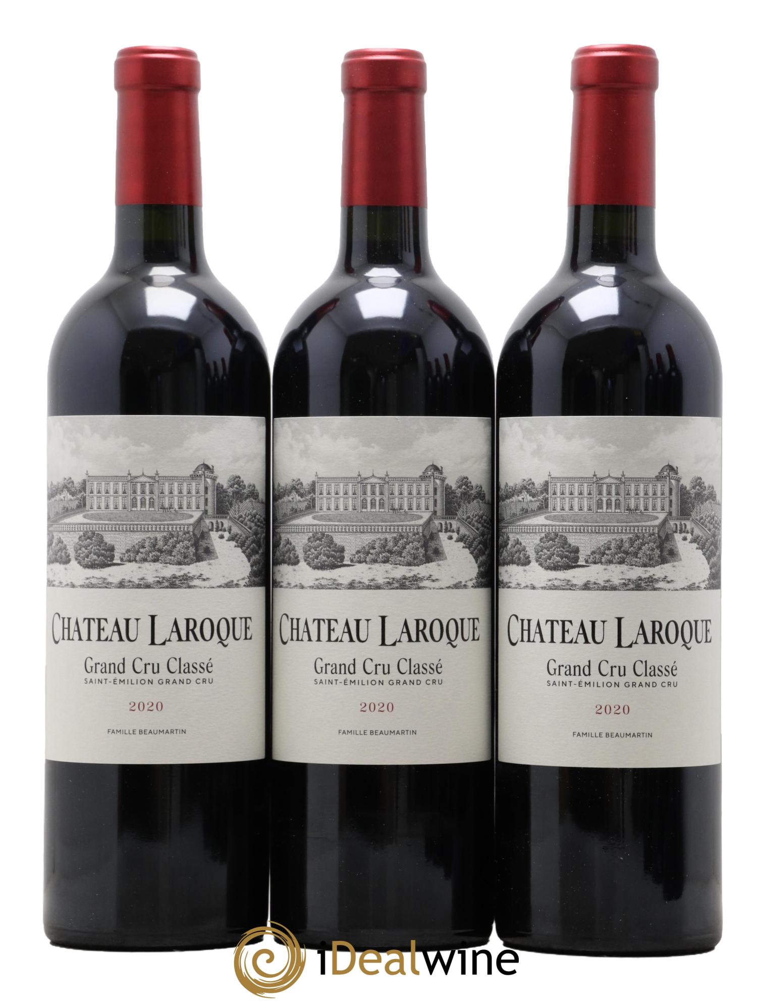 Château Laroque Grand Cru Classé 2020 - Lot de 6 bouteilles - 1