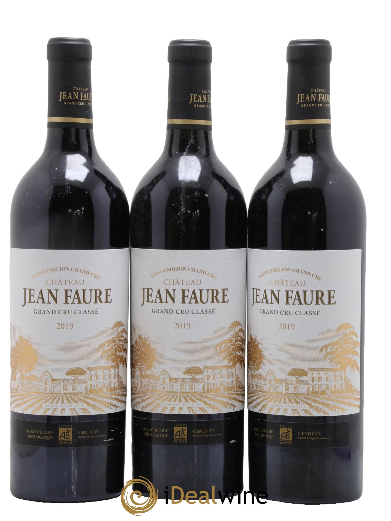 Château Jean Faure Grand Cru Classé 2019 - Lotto di 6 bottiglie - 1