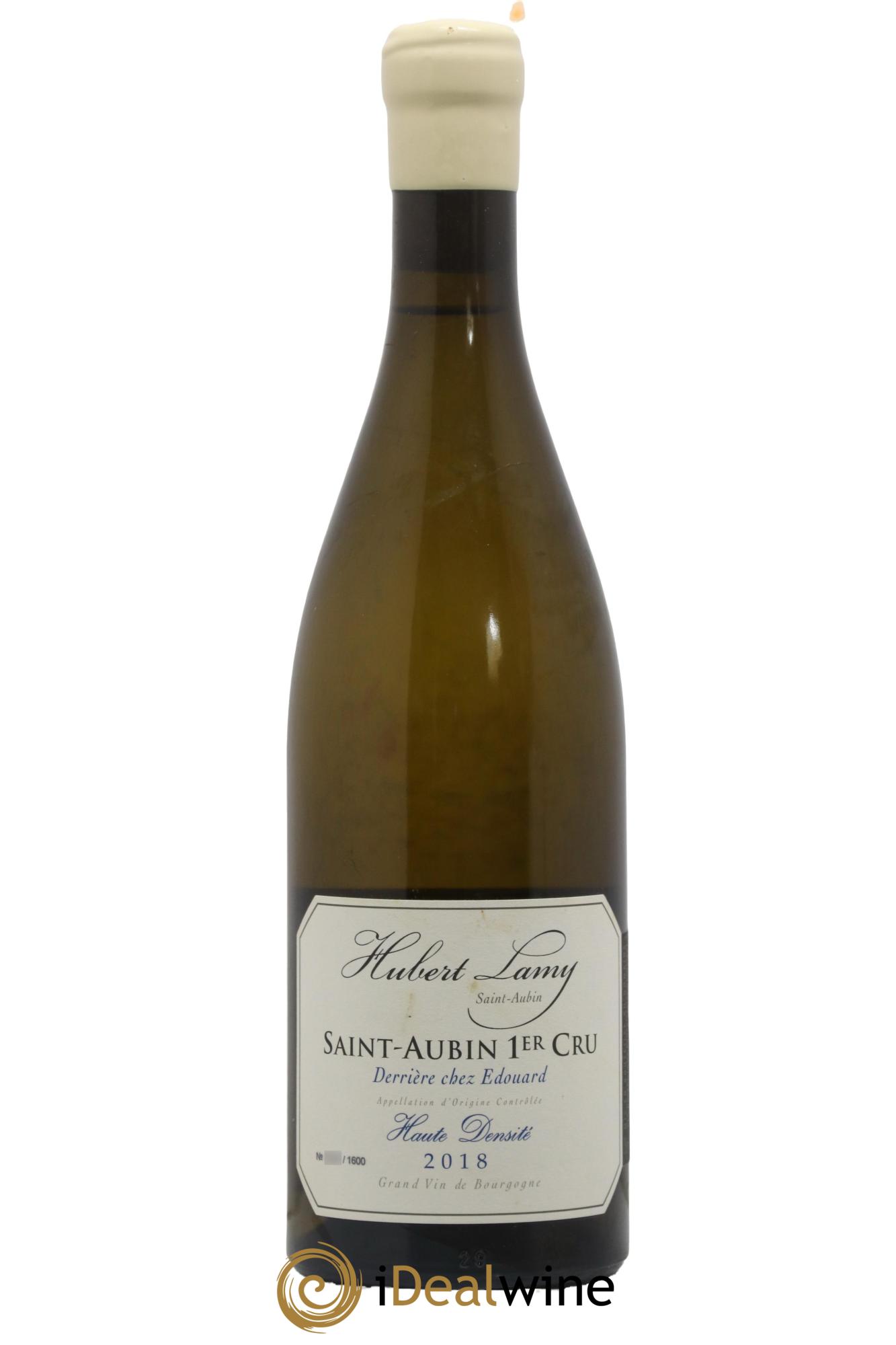 Saint-Aubin 1er Cru Derrière chez Edouard Haute Densité Hubert Lamy 2018 - Posten von 1 Flasche - 0