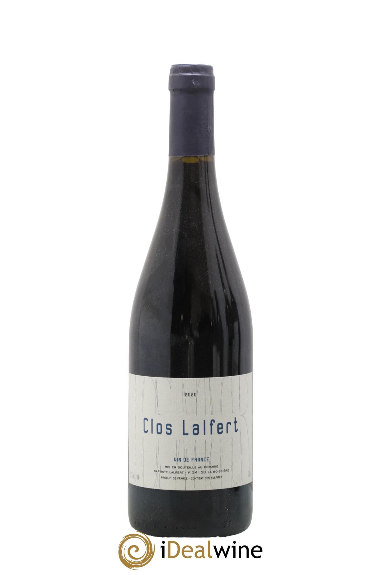 Vin de France Clos Lalfert - Baptiste Lalfert 2020 - Posten von 1 Flasche - 0