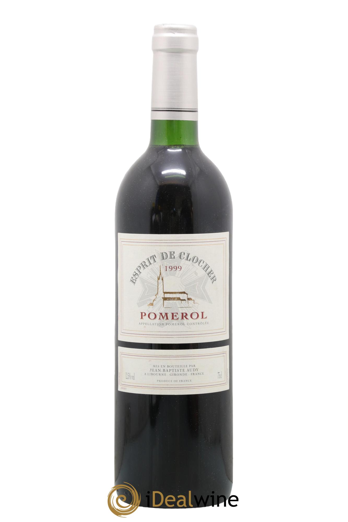 Pomerol Château Esprit du Clocher 1999 - Lot de 1 bouteille - 0