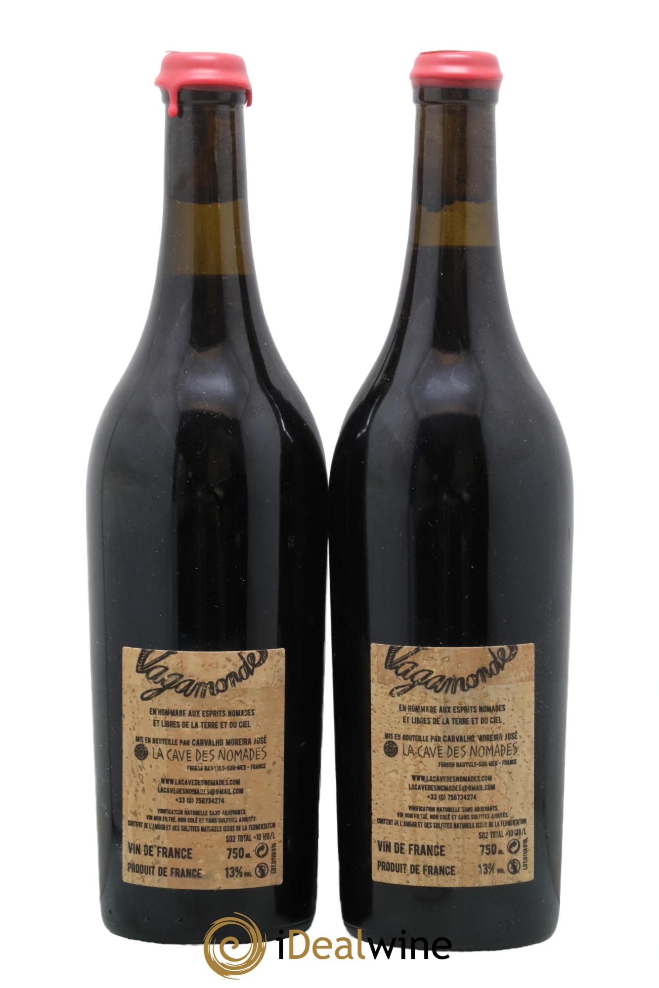 Vin de France Vagamonde La Cave des Nomades 2016 - Lot de 2 bouteilles - 1