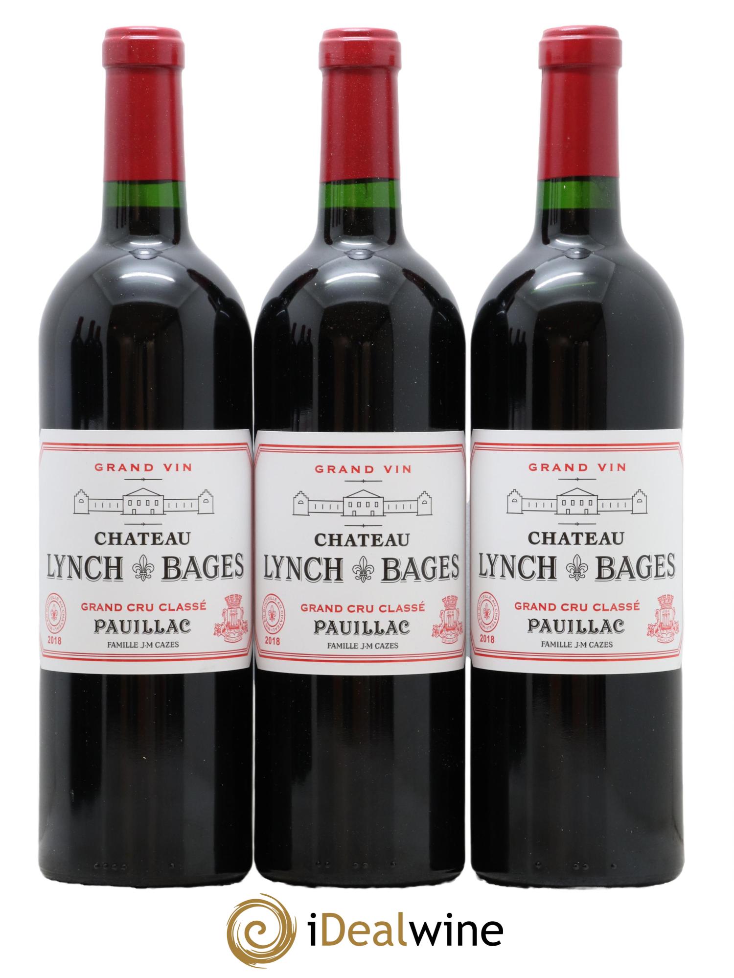 Château Lynch Bages 5ème Grand Cru Classé 2018 - Lot de 6 bouteilles - 2