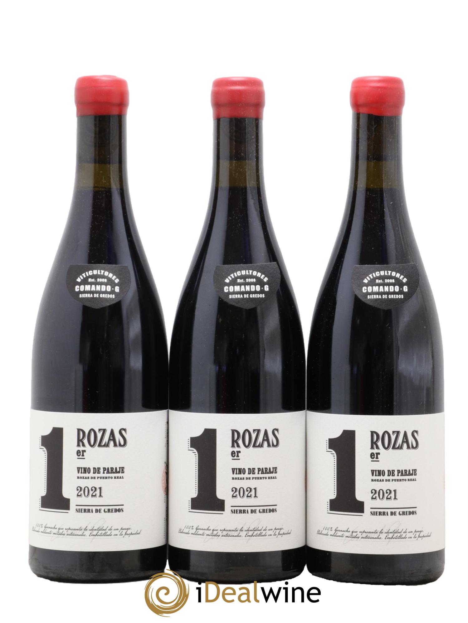 Vinos de Madrid Comando G DO Rozas 1er 2021 - Posten von 3 Flaschen - 0