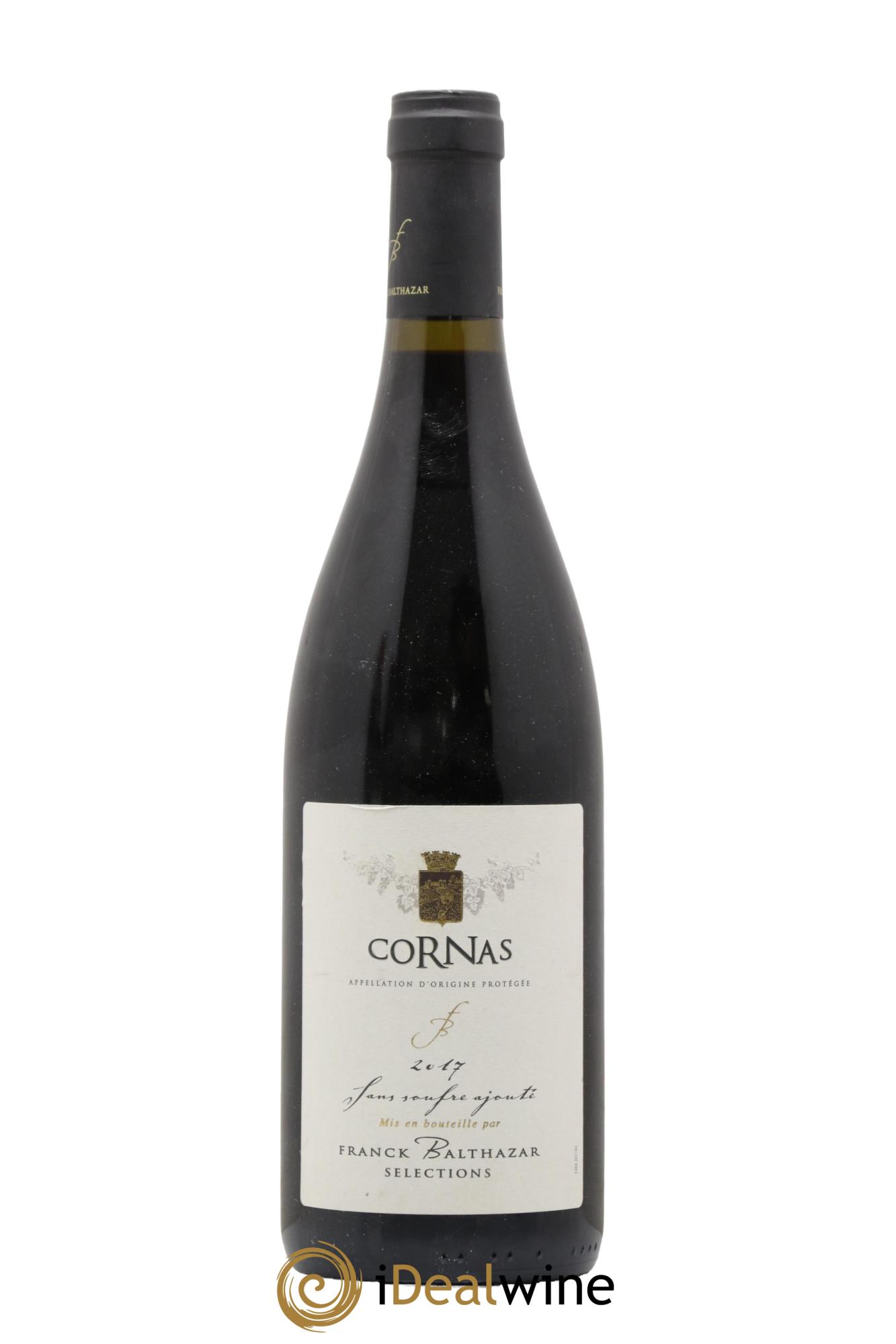 Cornas Cuvée sans soufre Franck Balthazar (Domaine) 2017 - Lot de 1 bouteille - 0