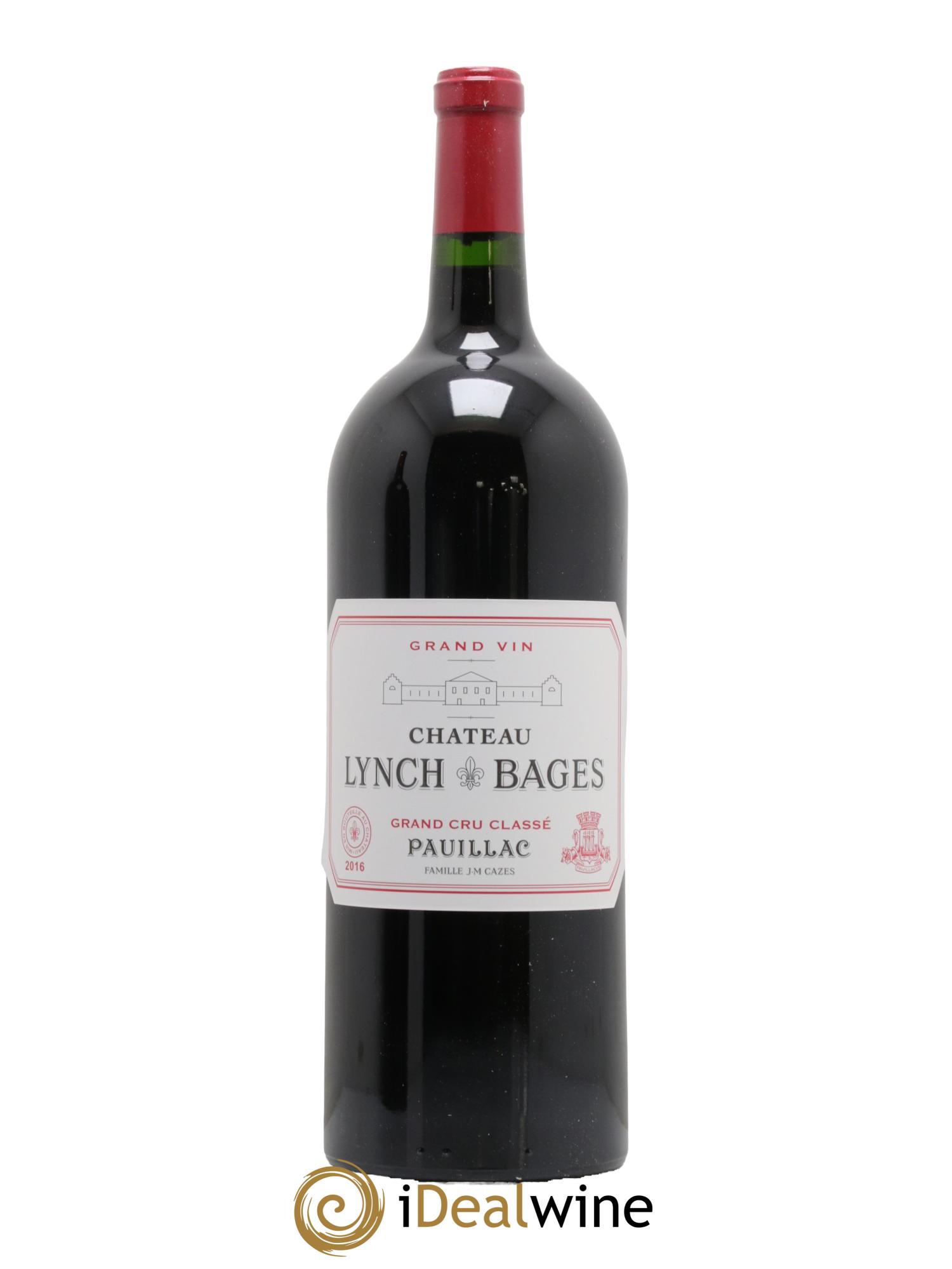 Château Lynch Bages 5ème Grand Cru Classé  2016 - Lot de 1 magnum - 0