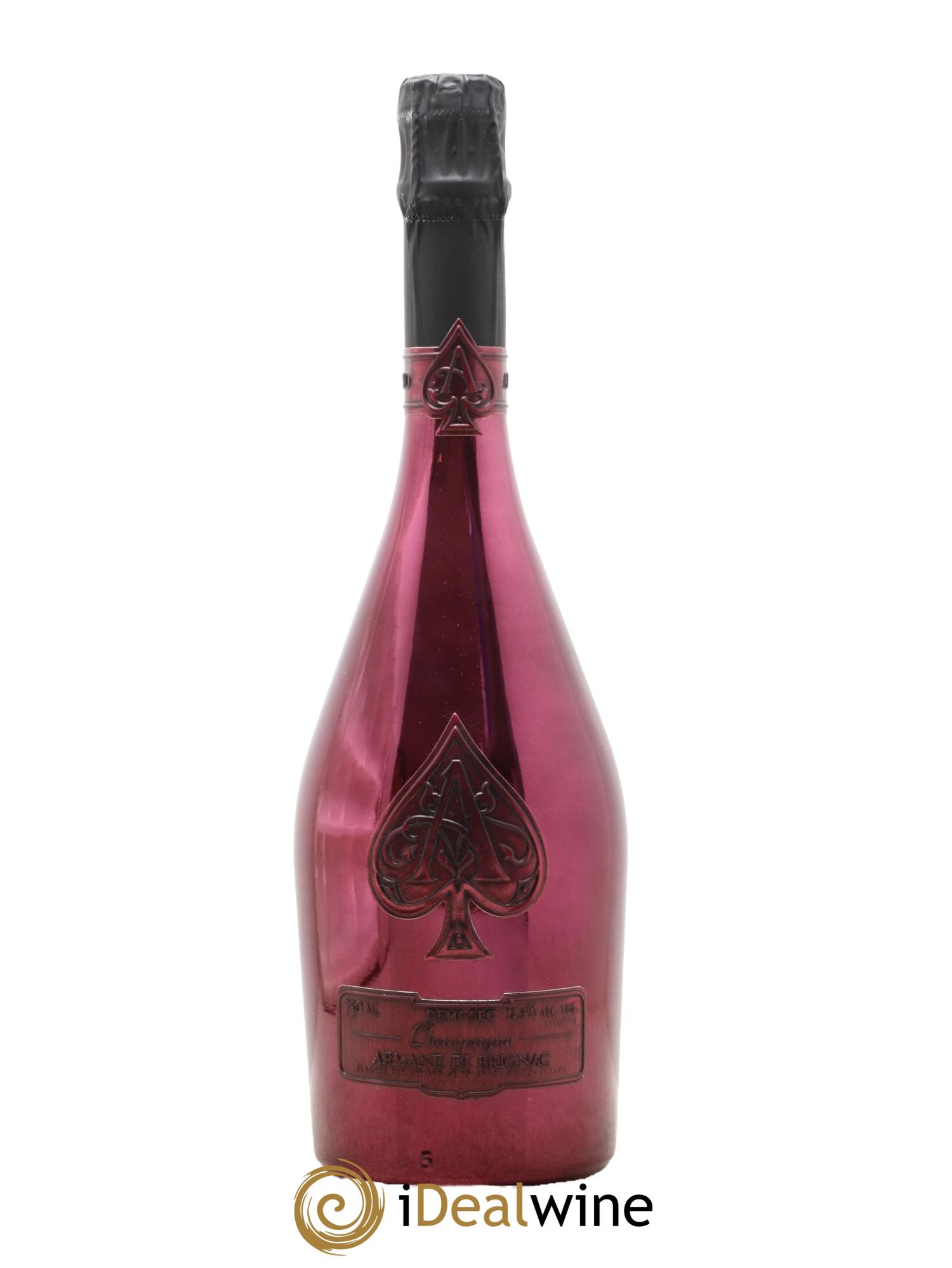 Champagne Demi Sec Velvet Armand de Brignac - Lotto di 1 bottiglia - 0