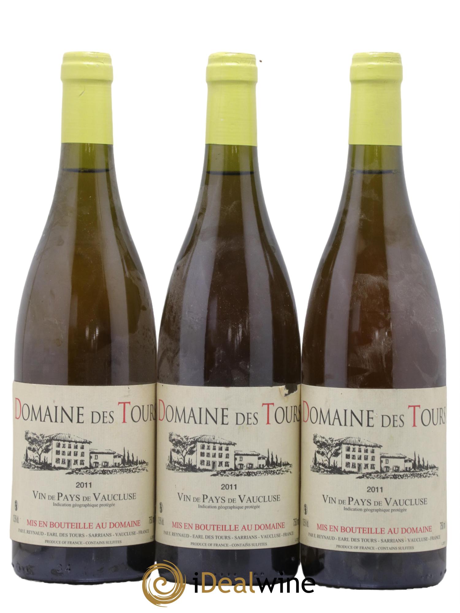 IGP Vaucluse (Vin de Pays de Vaucluse)  - Domaine des Tours Emmanuel Reynaud