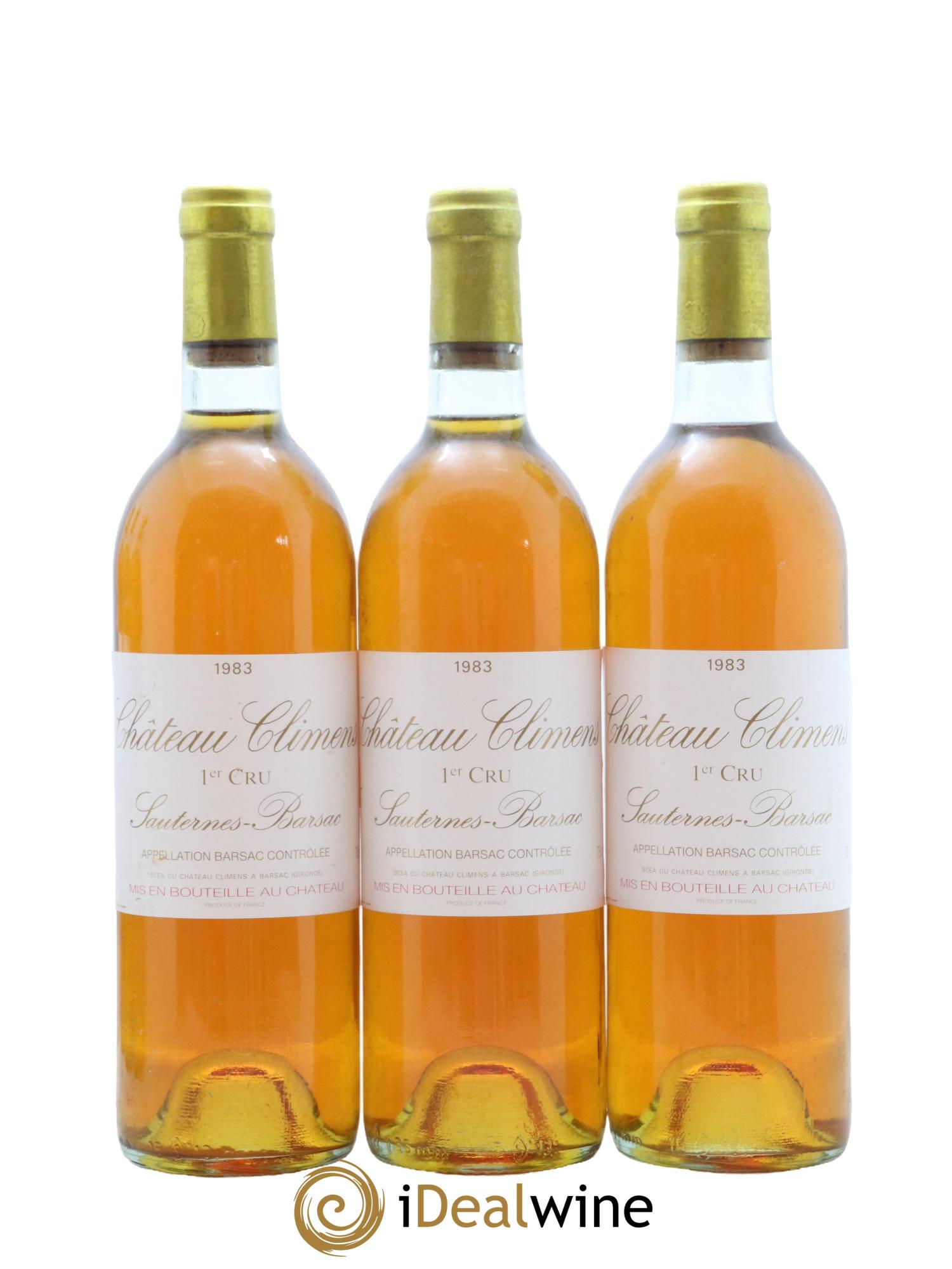 Château Climens 1er Grand Cru Classé 1983 - Posten von 12 Flaschen - 3