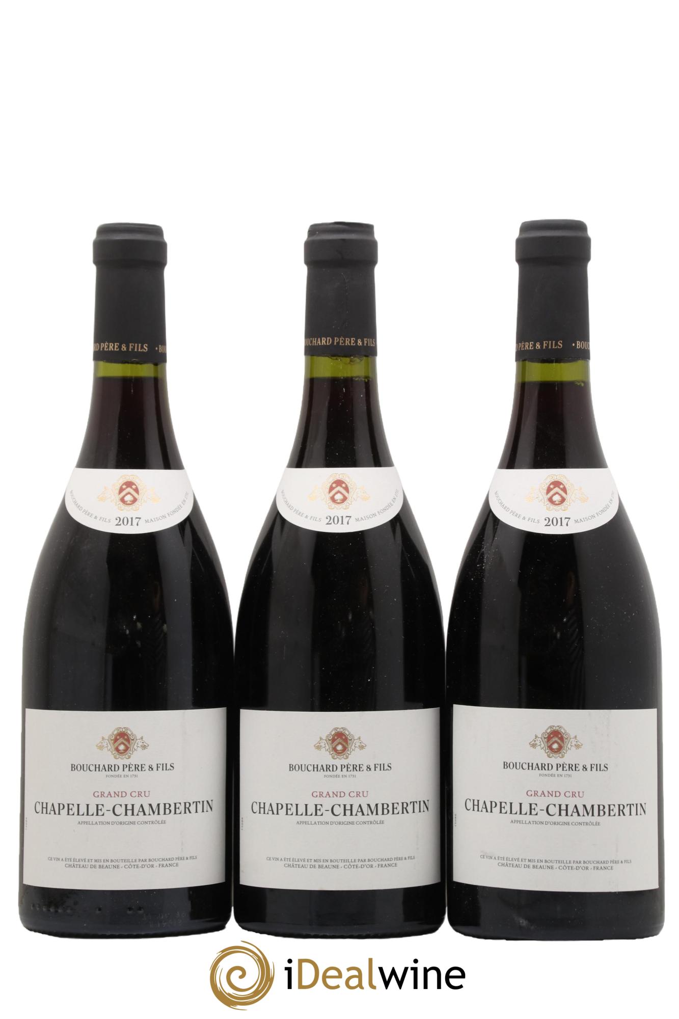 Chapelle-Chambertin Grand Cru Bouchard Père & Fils 2017 - Posten von 3 Flaschen - 0