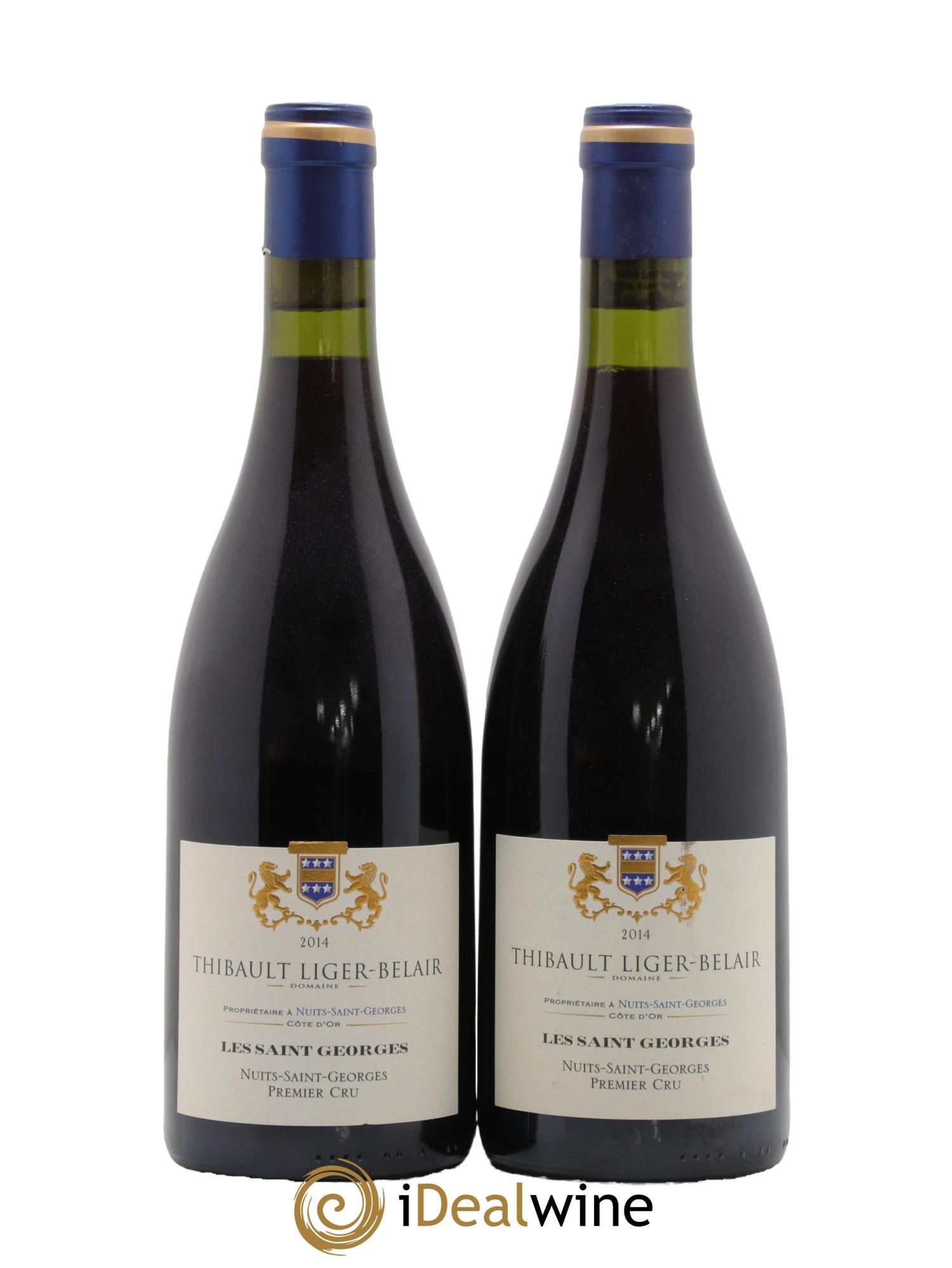 Nuits Saint-Georges 1er Cru Les Saint-Georges Thibault Liger-Belair 2014 - Lot de 2 bouteilles - 0