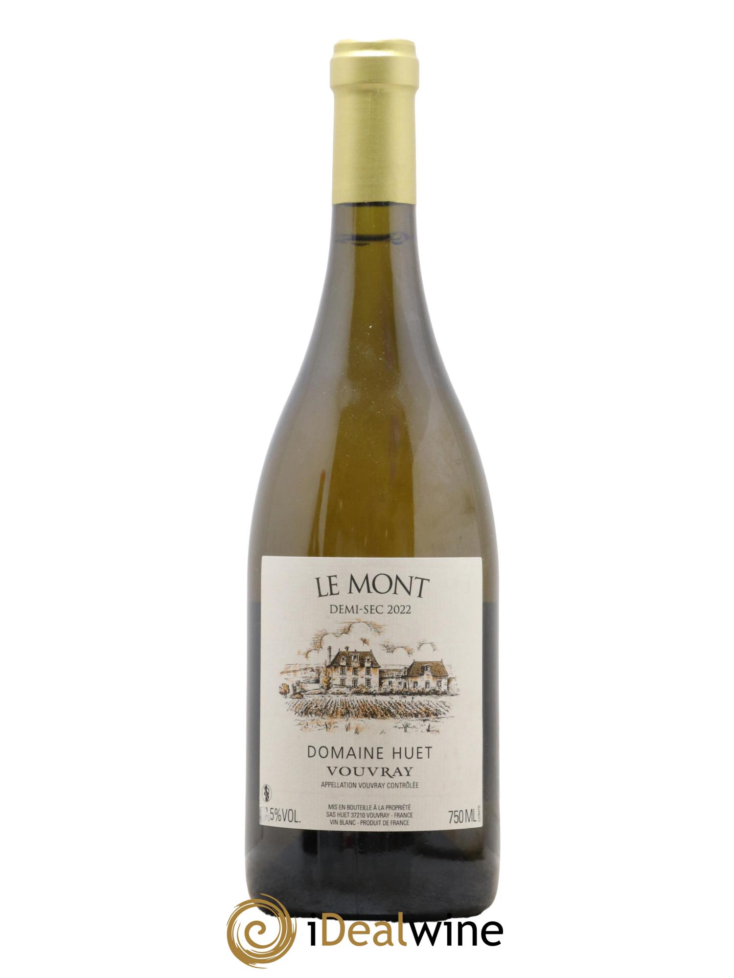 Vouvray Le Mont Demi-Sec Domaine Huet 2022 - Lot of 1 bottle - 0