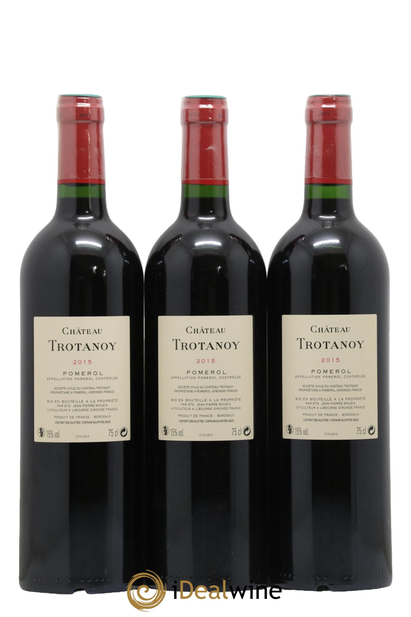 Château Trotanoy 2015 - Posten von 6 Flaschen - 4