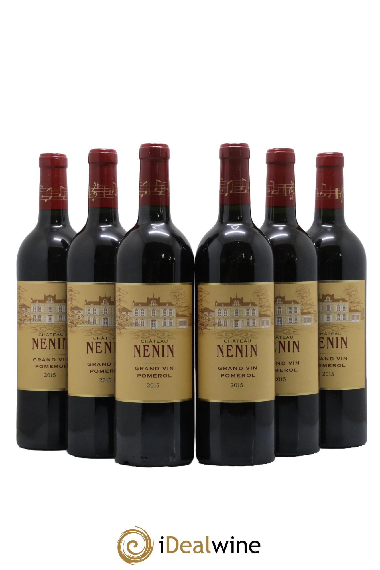 Château Nenin 2015 - Lotto di 6 bottiglie - 0