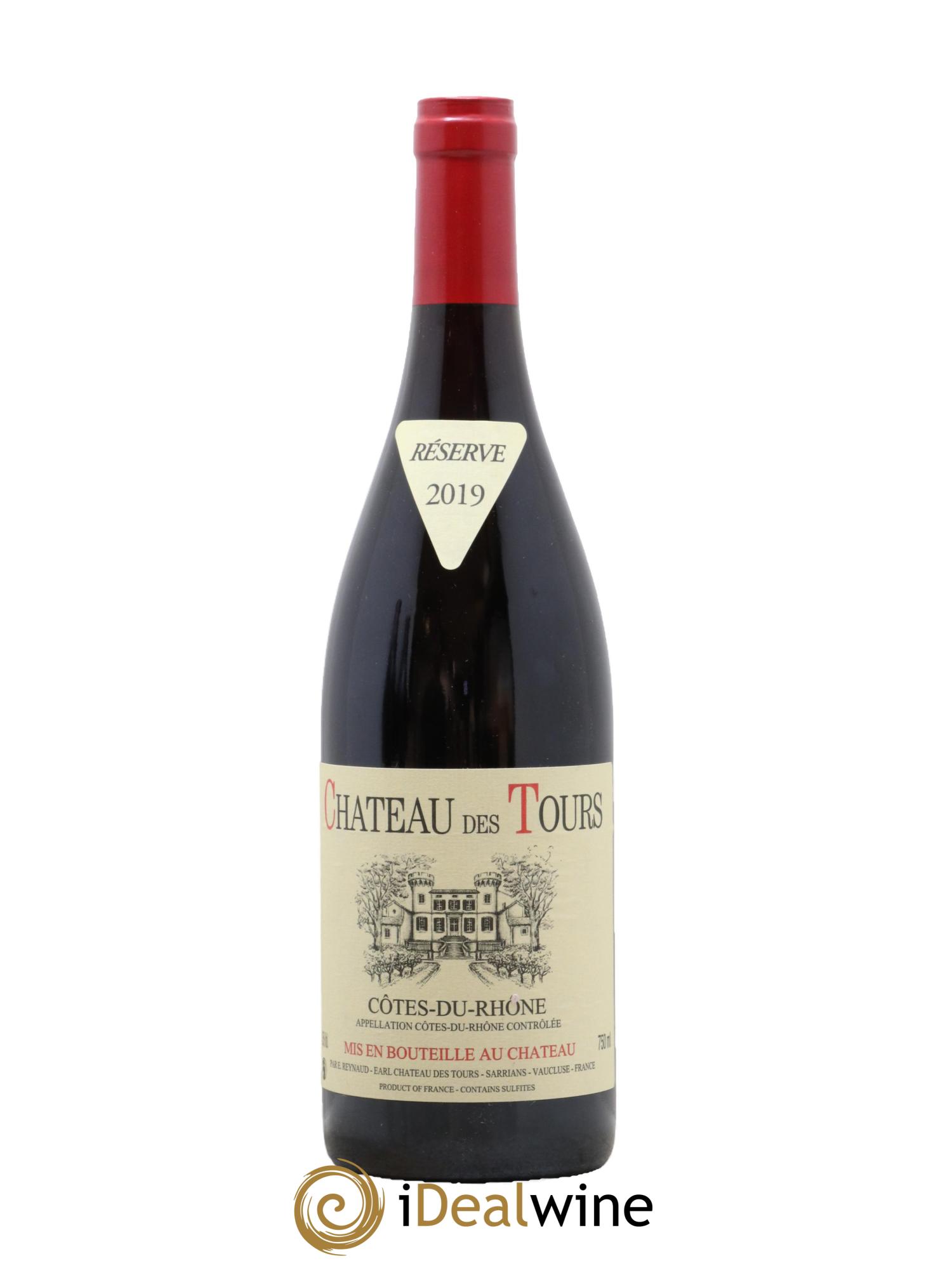 Côtes du Rhône Château des Tours Emmanuel Reynaud 2019 - Posten von 1 Flasche - 0