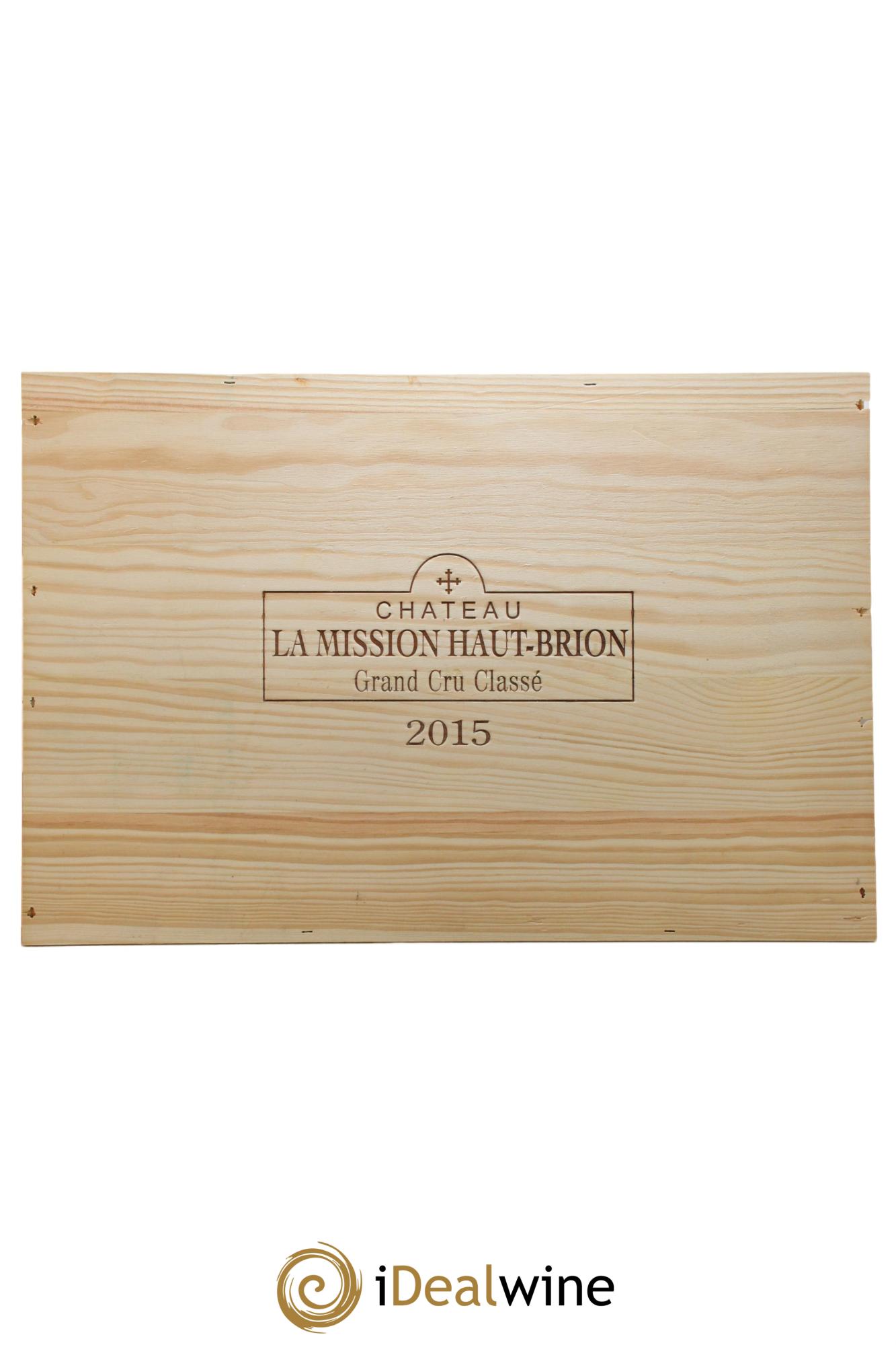 Château la Mission Haut-Brion Cru Classé de Graves 2015 - Posten von 6 Flaschen - 6