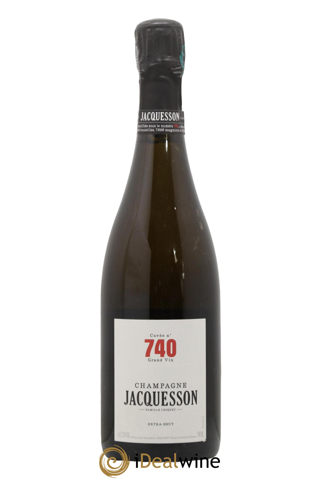 Cuvée 740 Extra Brut Jacquesson - Posten von 1 Flasche - 0