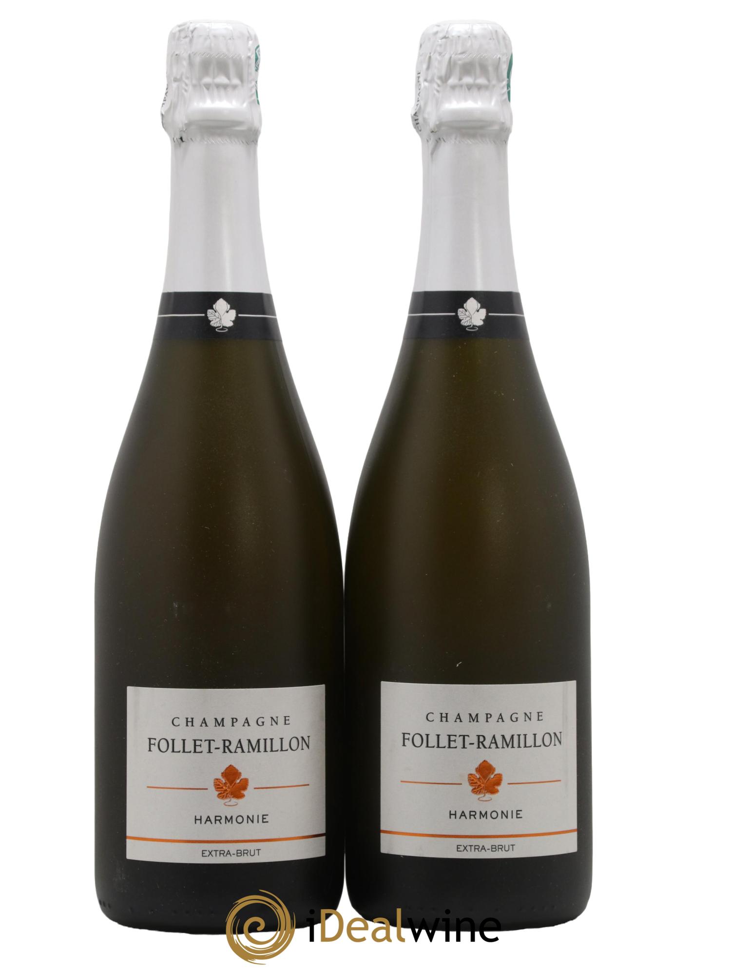 Champagne Harmonie Maison Follet-Ramillon 2005 - Lot of 2 bottles - 0