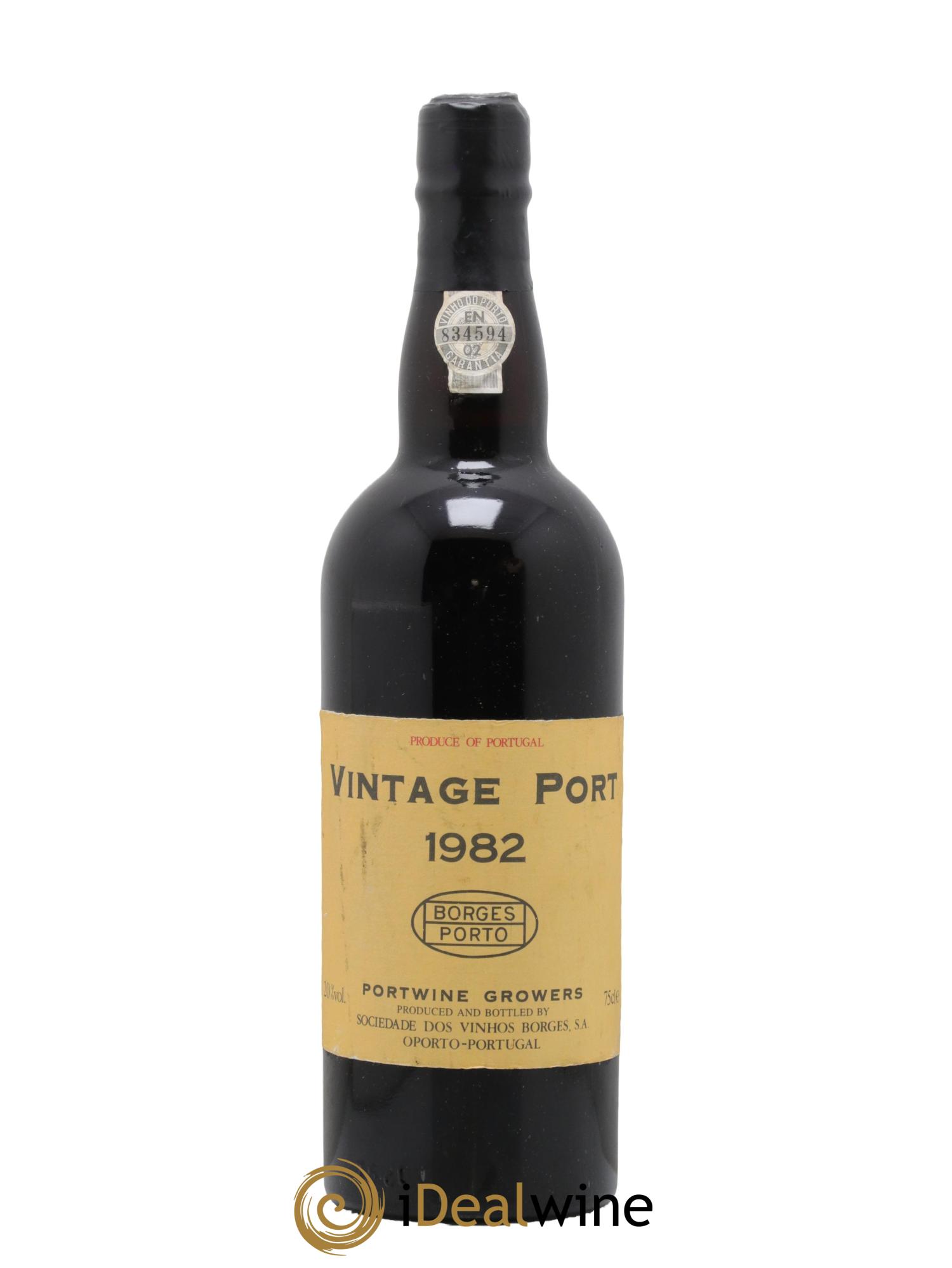 Porto Vintage Borges 1982 - Lot de 1 bouteille - 0