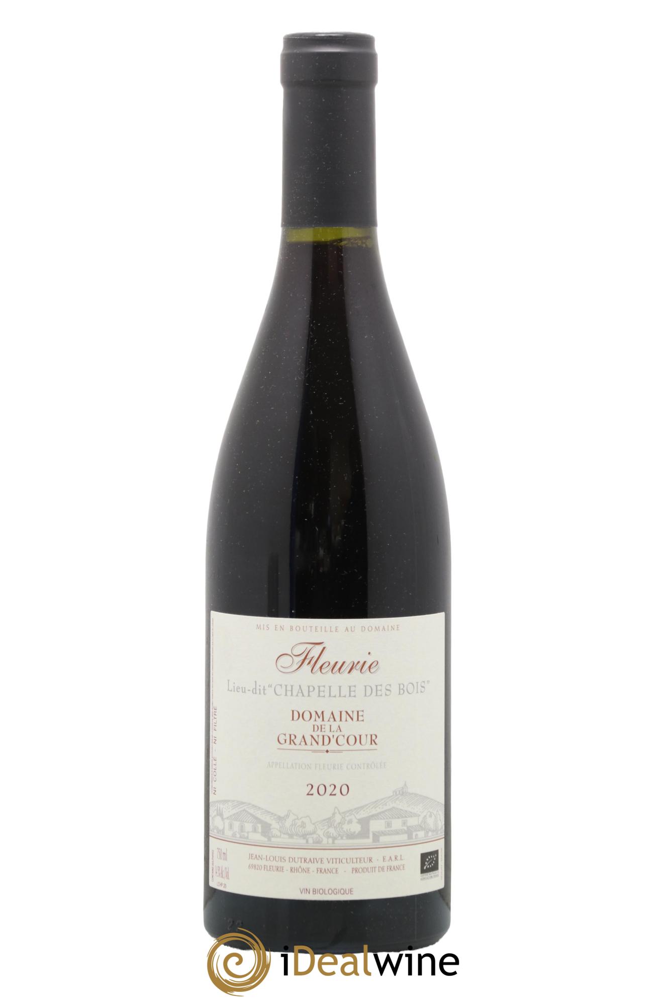 Fleurie Chapelle des bois Grand'cour (Domaine de la) - Jean-Louis Dutraive 2020 - Lot of 1 bottle - 0