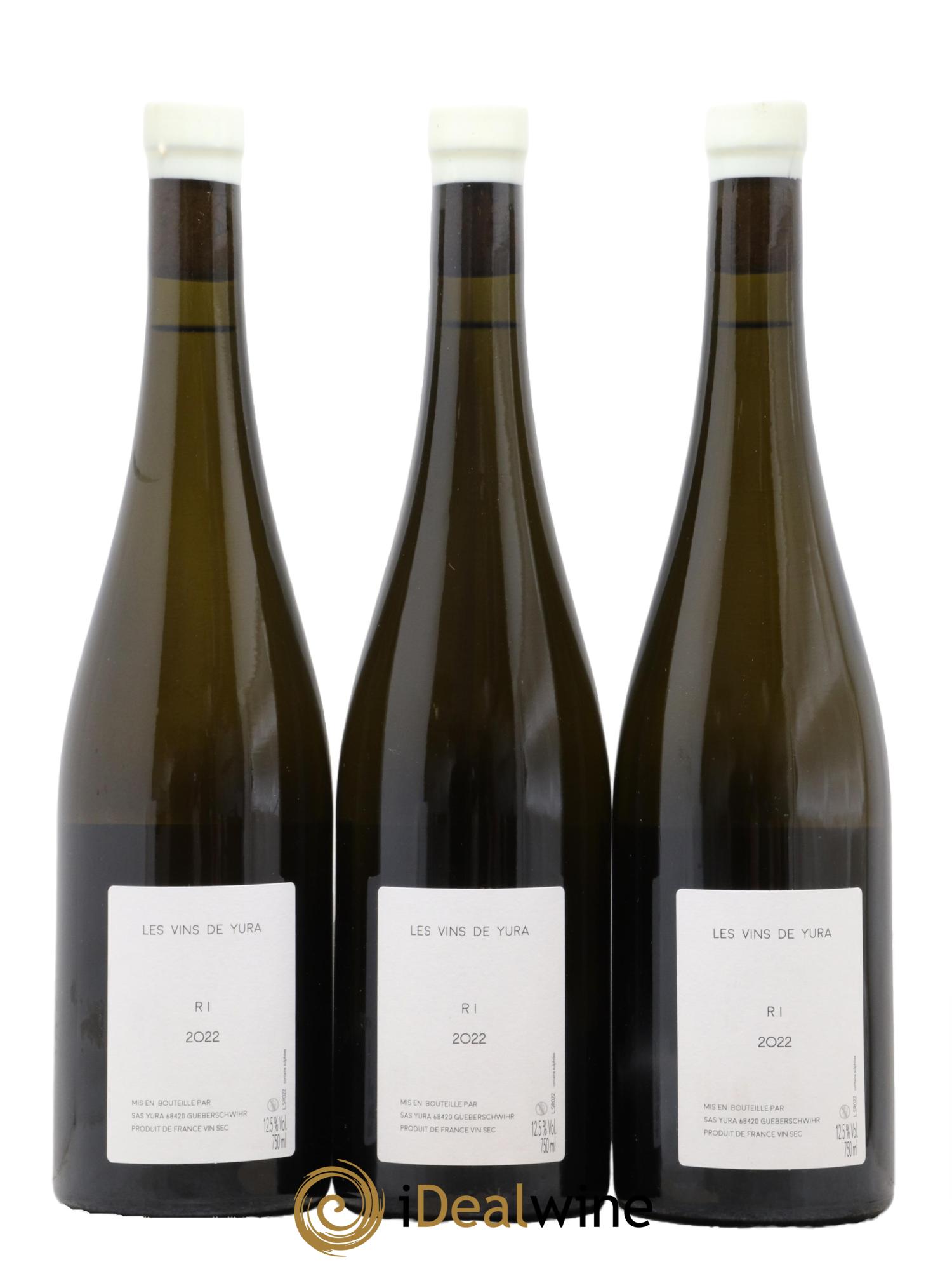 Alsace Le silence et la résonance Jintaro Yura Le Silence et la Resonance Jintaro Yura 2022 - Lot of 3 bottles - 1