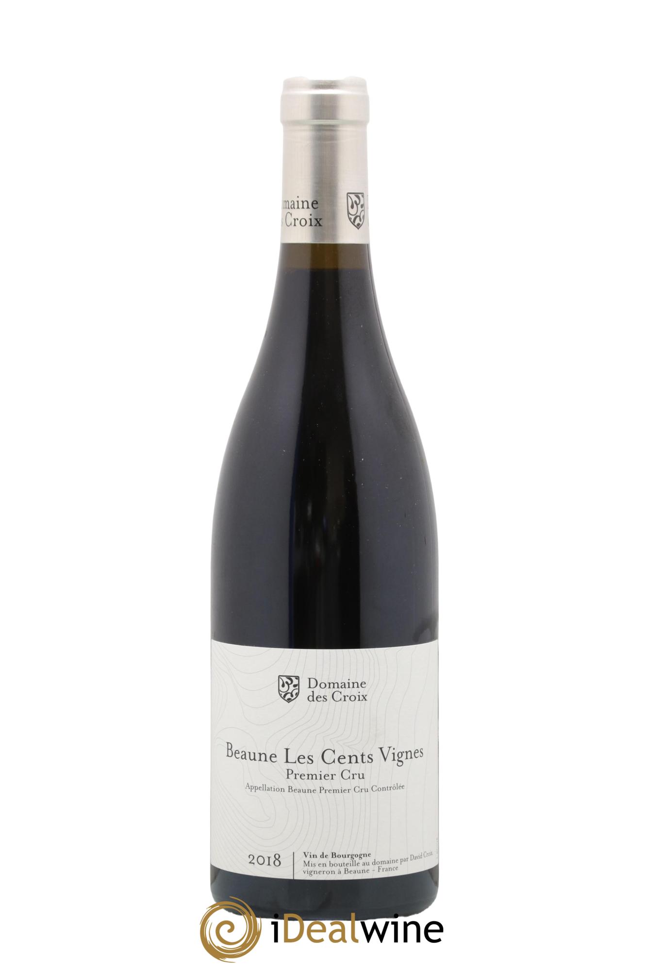 Beaune 1er Cru Les Cents vignes Croix (Domaine des) 2018 - Lot de 1 bouteille - 0