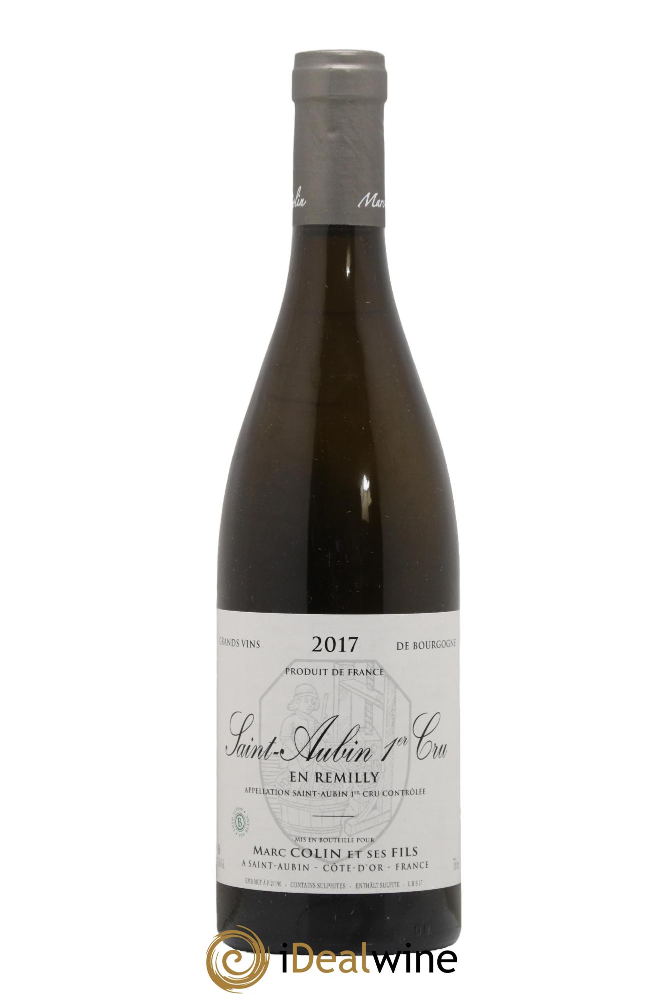 Saint-Aubin 1er Cru En Rémilly Marc Colin & Fils 2017 - Lot de 1 bouteille - 0