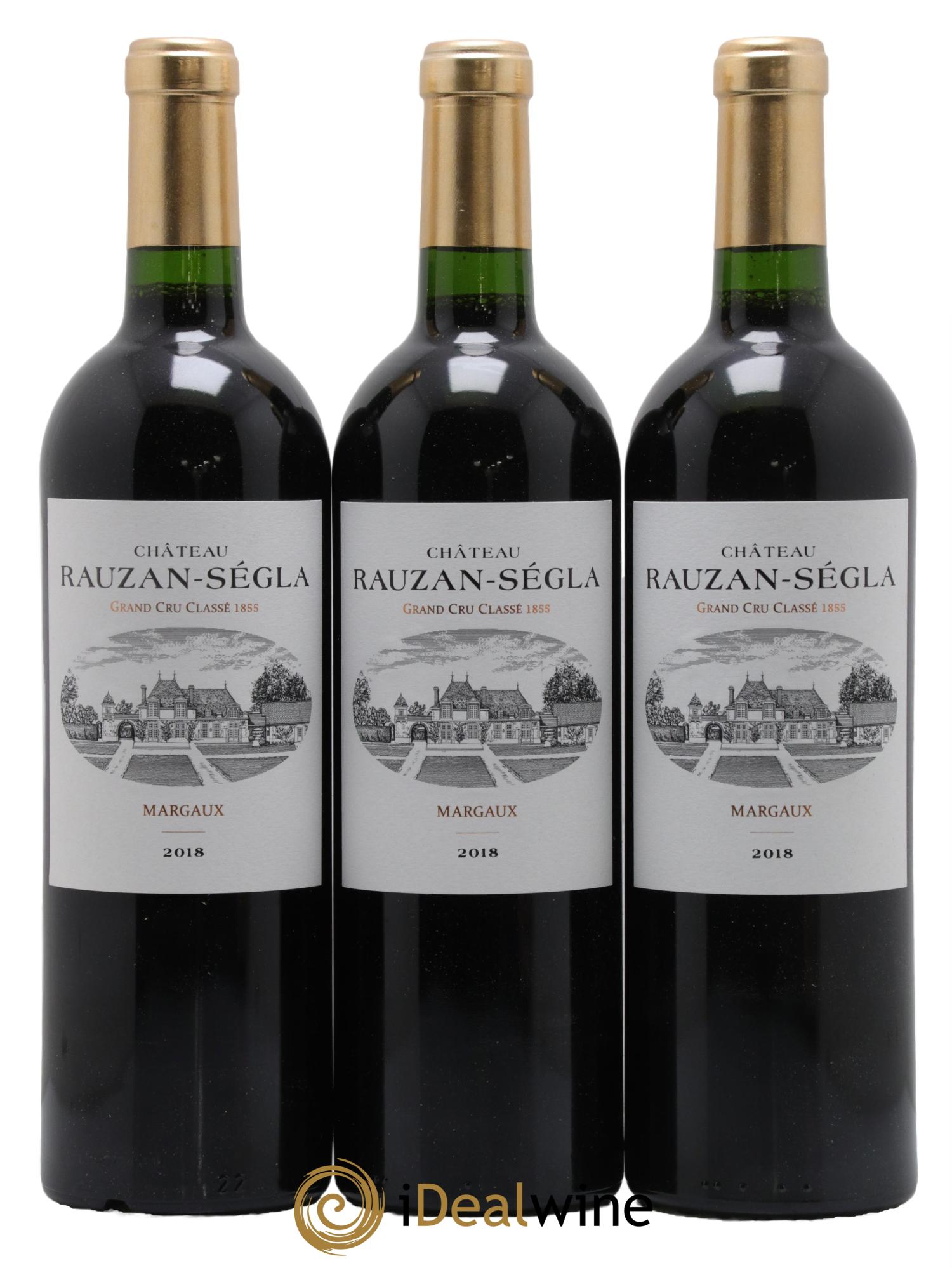 Château Rauzan Ségla Grand Cru Classé 2018 - Lot de 6 bouteilles - 1