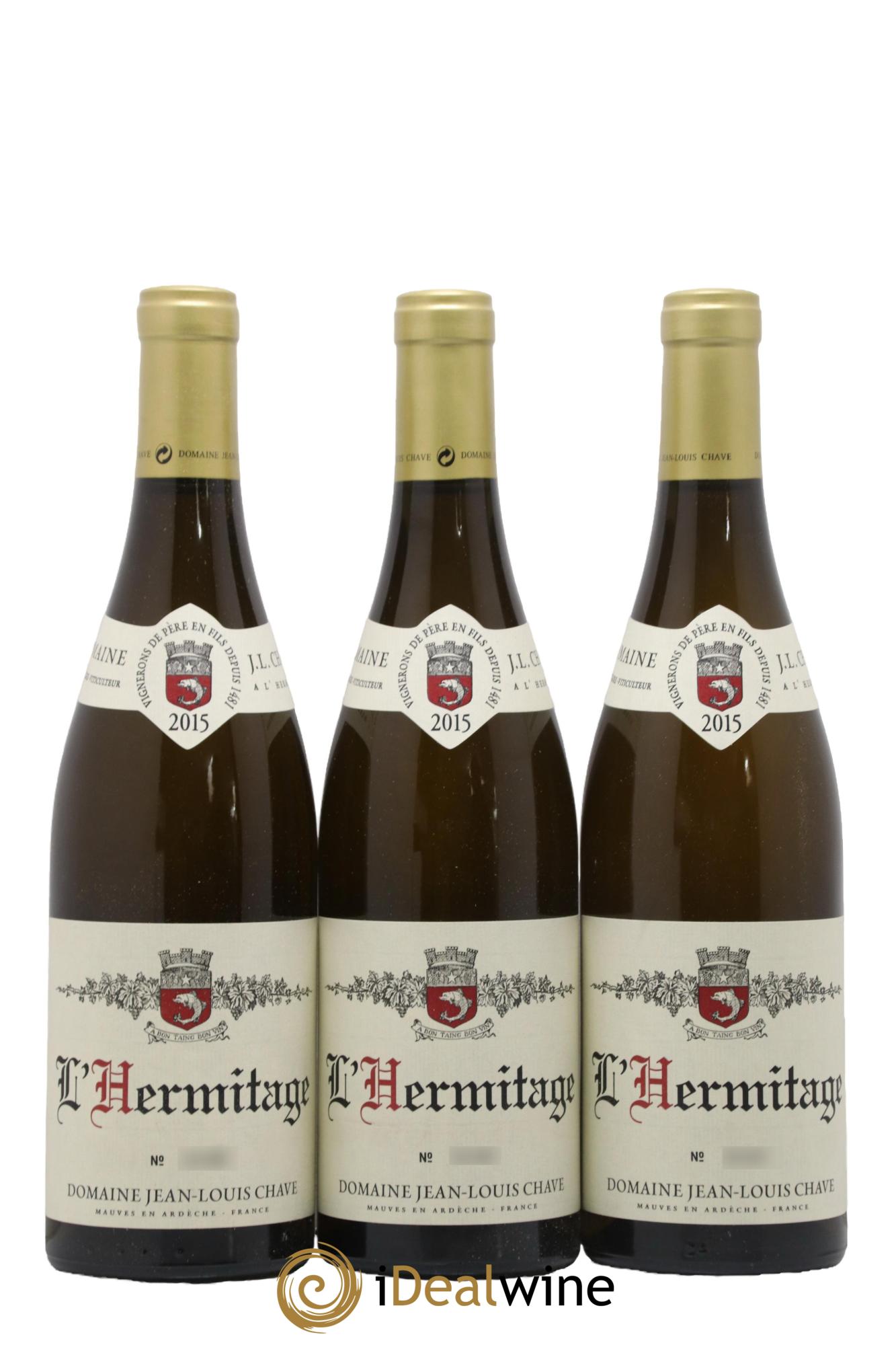 Hermitage Jean-Louis Chave 2015 - Lot de 6 bouteilles - 3