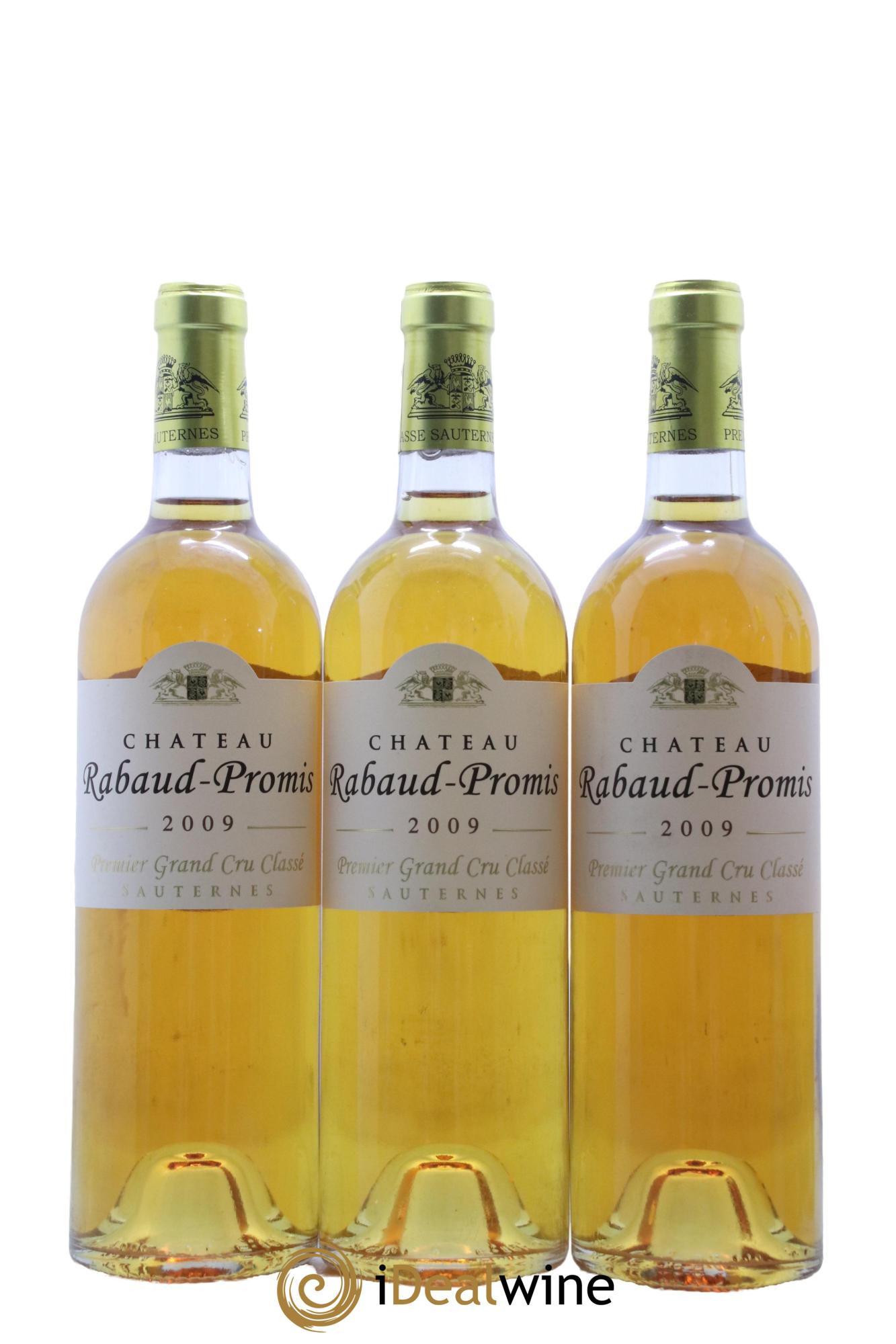 Château Rabaud Promis 1er Grand Cru Classé  2009 - Posten von 6 Flaschen - 1