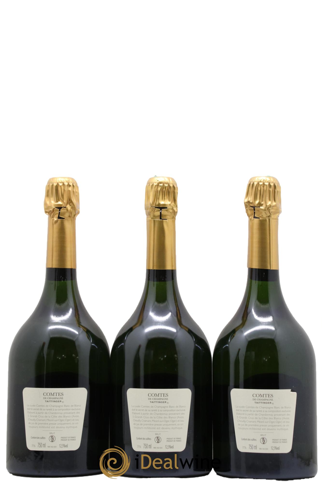 Comtes de Champagne Taittinger 2011 - Lot de 3 bouteilles - 1