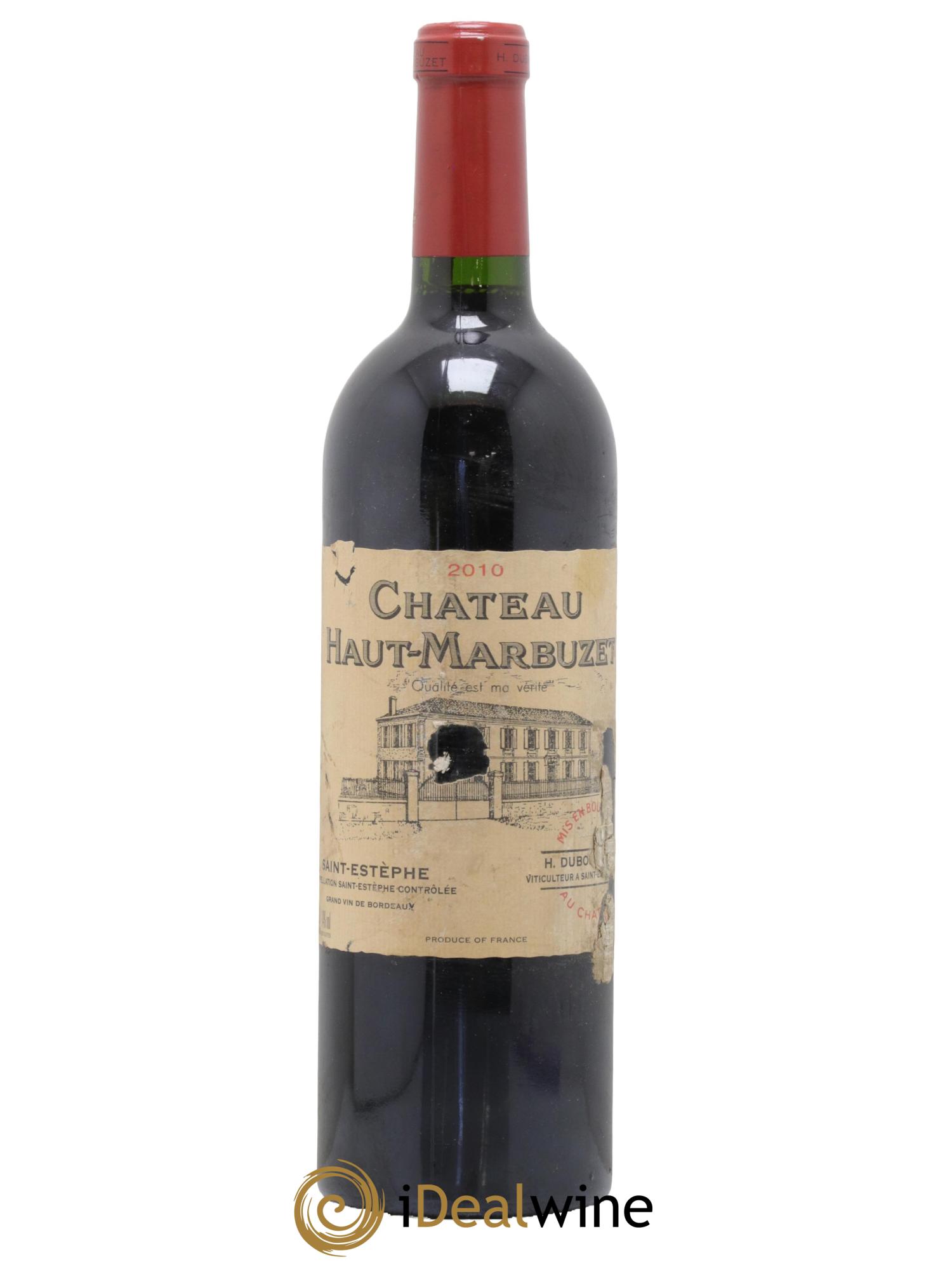 Château Haut Marbuzet 2010 - Lotto di 1 bottiglia - 0