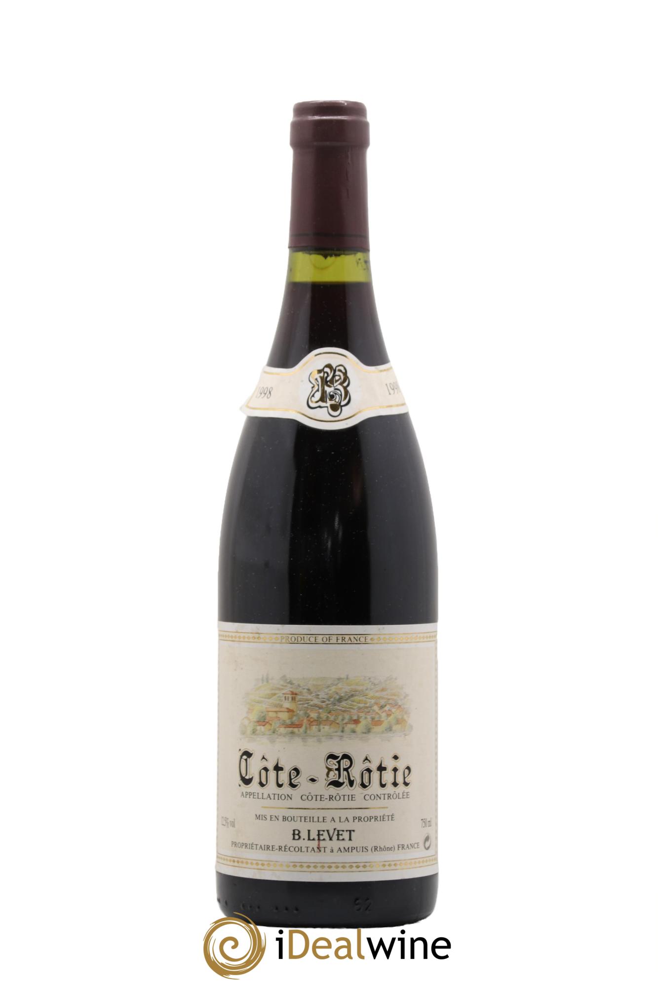 Côte-Rôtie Vignobles Levet 1998 - Posten von 1 Flasche - 0