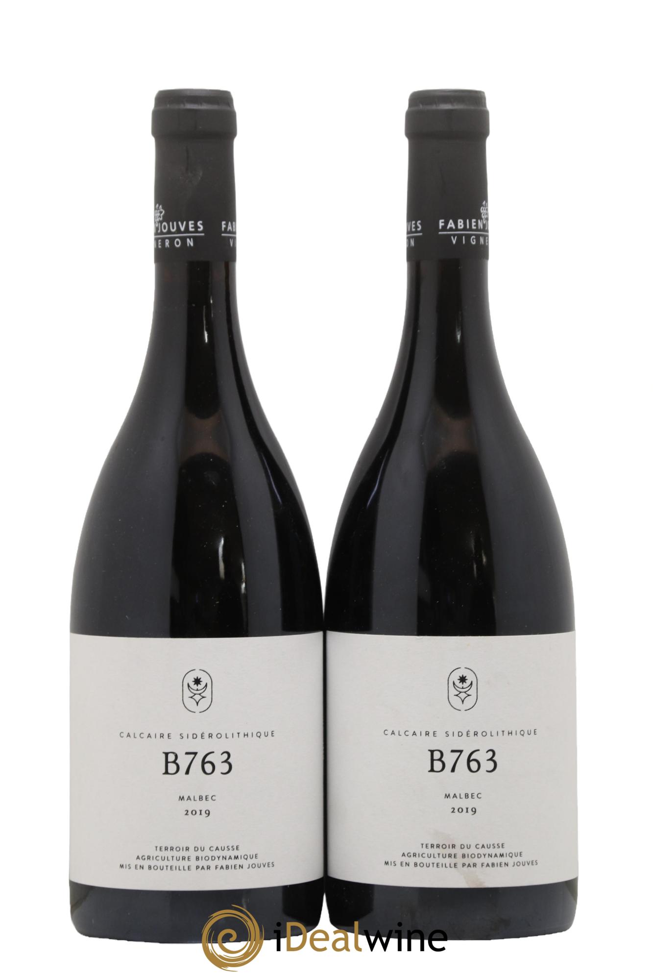 Cahors  Mas Del Périé Bloc B763 Fabien Jouves 2019 - Lot de 2 bouteilles - 0