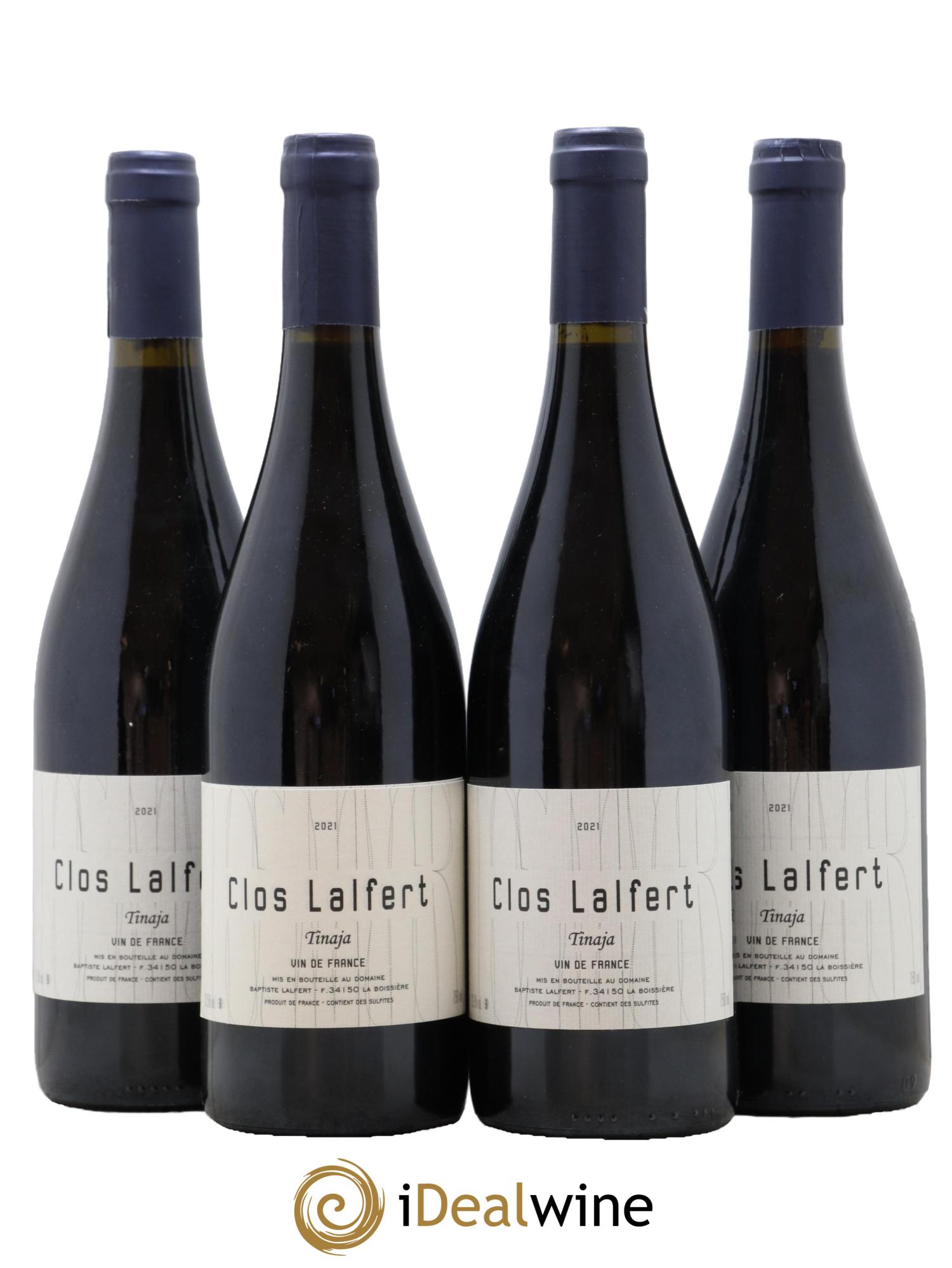 Vin de France Cuvée Tinaja Clos Lalfert 2021 - Lot de 4 bouteilles - 0