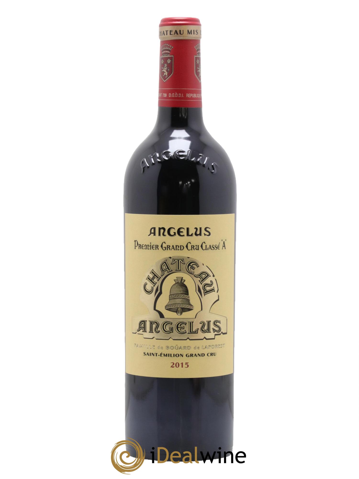 Château Angélus 1er Grand Cru Classé A 2015 - Lotto di 1 bottiglia - 0