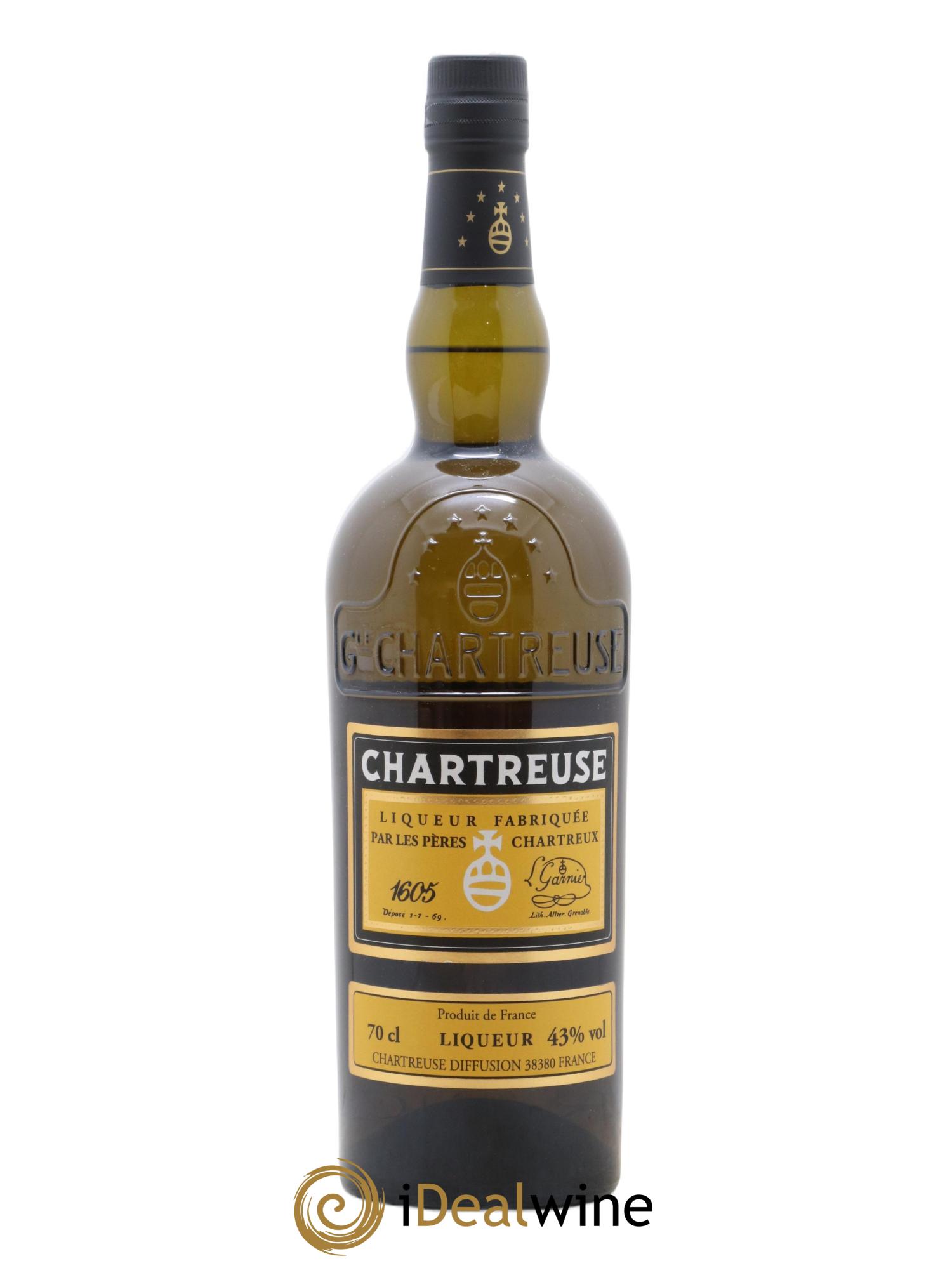 Chartreuse Of. Jaune - Reine des Liqueurs Mise 2022 - 2400 bouteilles - Posten von 1 Flasche - 1