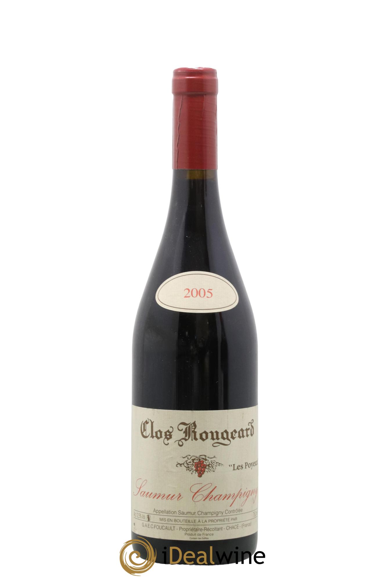 Saumur-Champigny Les Poyeux Clos Rougeard 2005 - Lot de 1 bouteille - 0