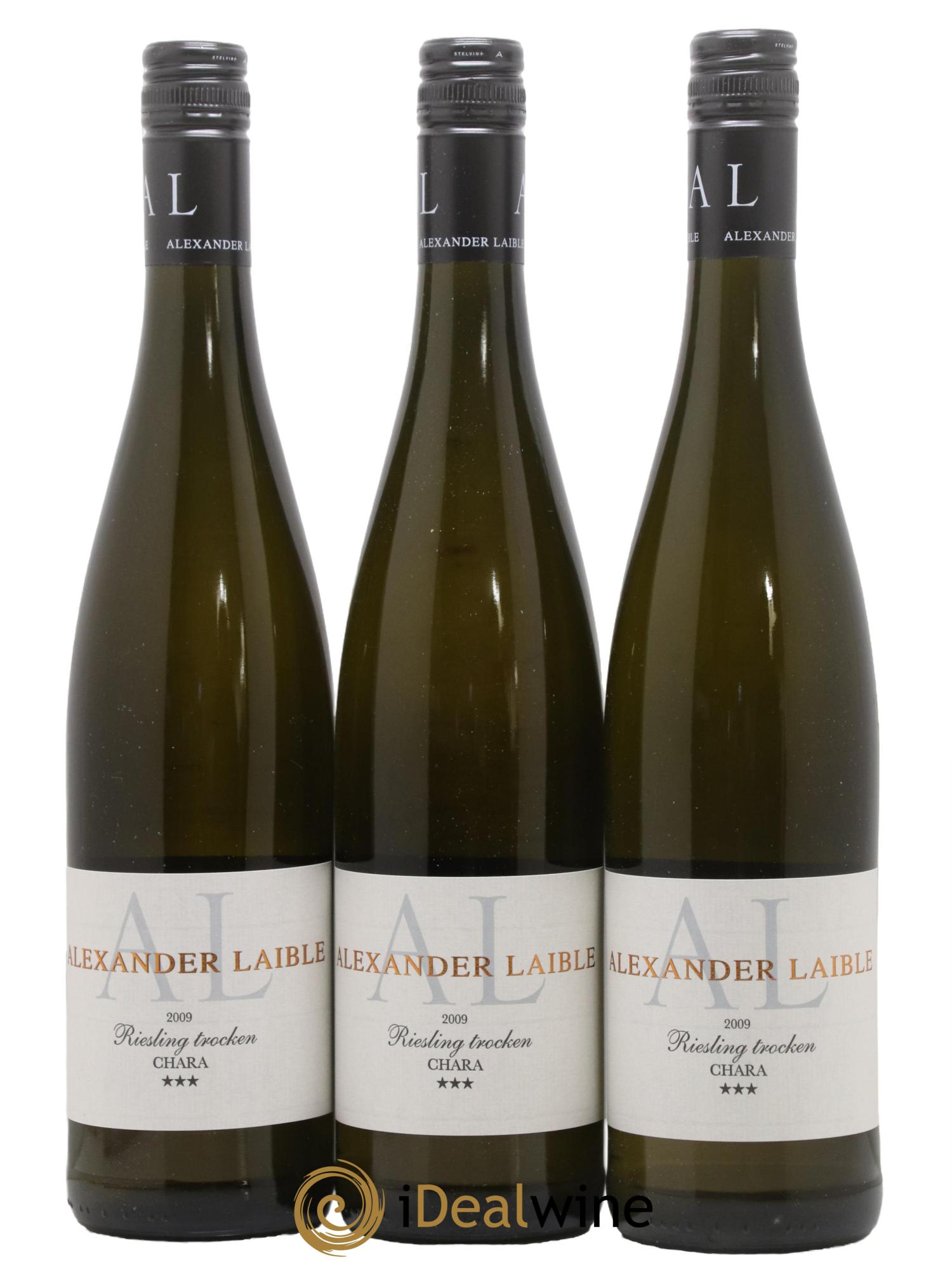 Allemagne Pays de Bade Riesling Trocken Chara *** Weingut Alexander Laible 2009 - Lotto di 3 bottiglie - 0