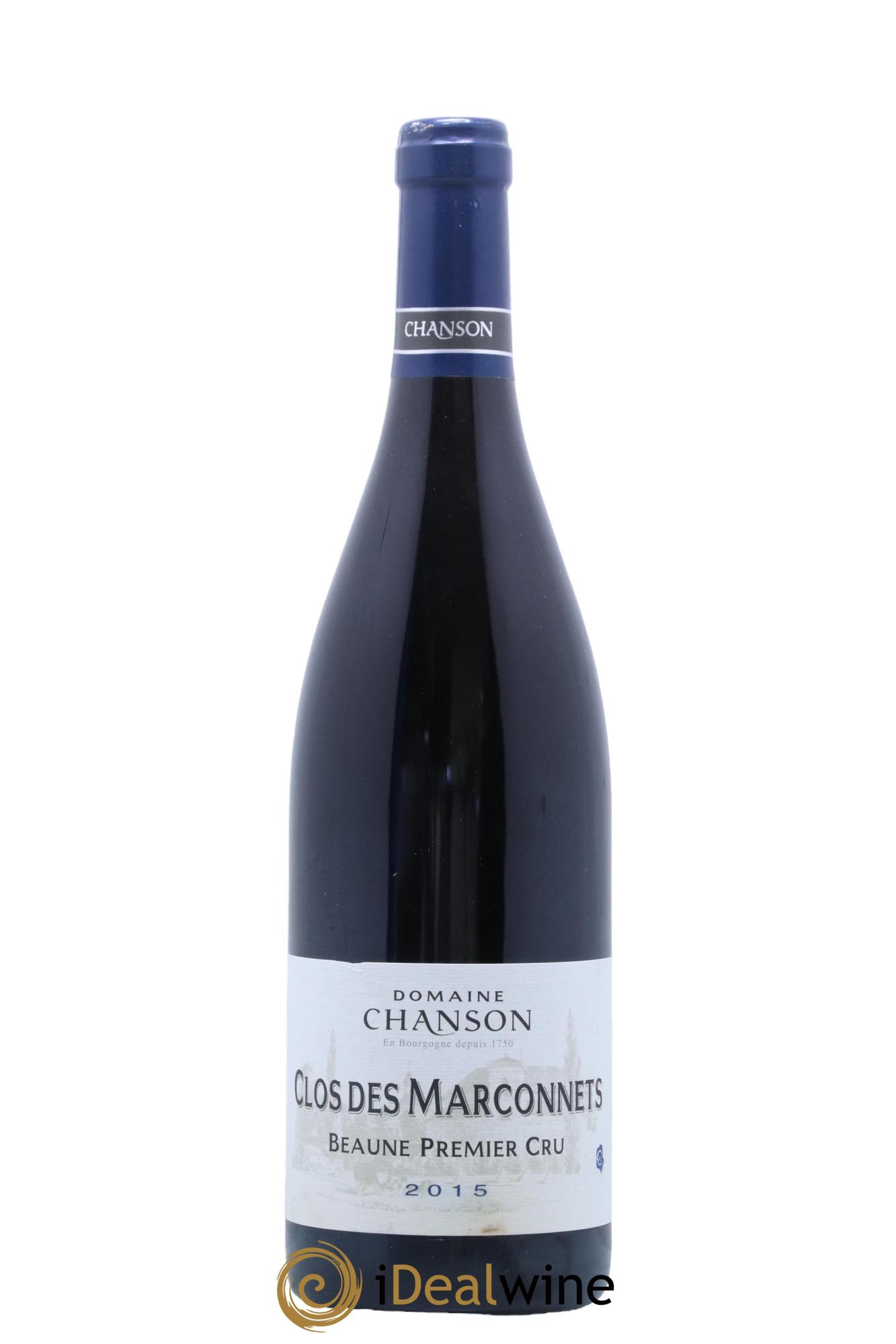 Beaune 1er Cru Clos des Marconnets Chanson 2015 - Lot of 1 bottle - 0