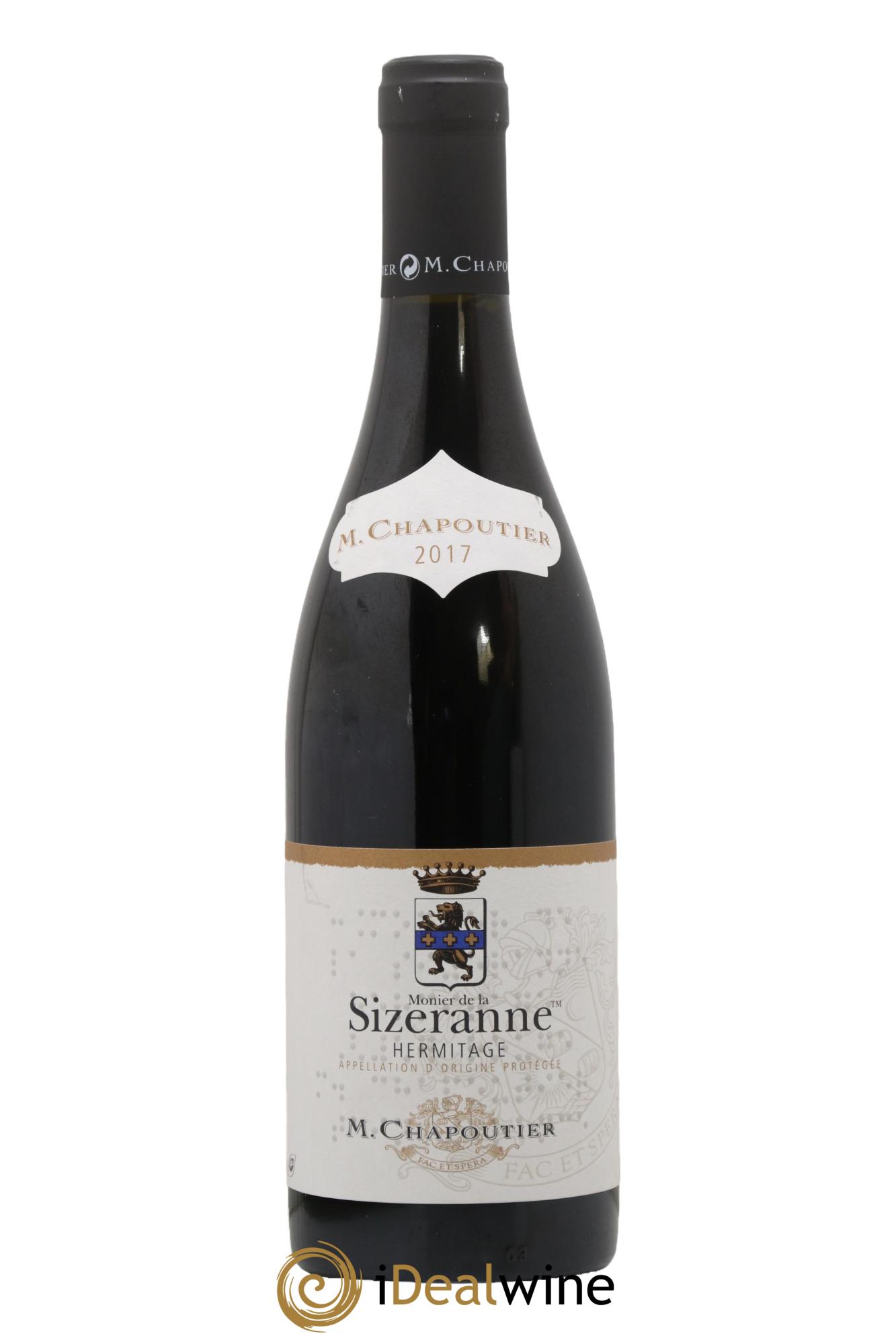 Hermitage Monier de La Sizeranne Chapoutier  2017 - Posten von 1 Flasche - 0